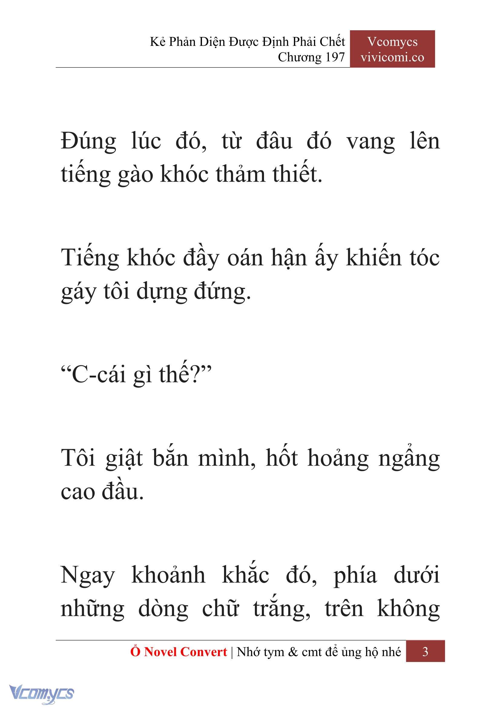 [Novel] Kẻ Phản Diện Được Định Phải Chết Chap 197 - Trang 2