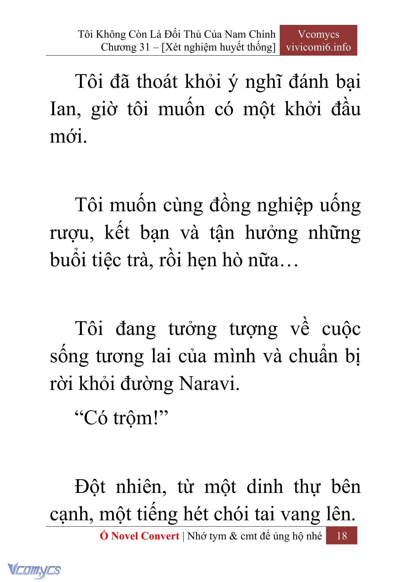 [Novel] Tôi Không Còn Là Đối Thủ Của Nam Chính Chap 31 - Trang 2
