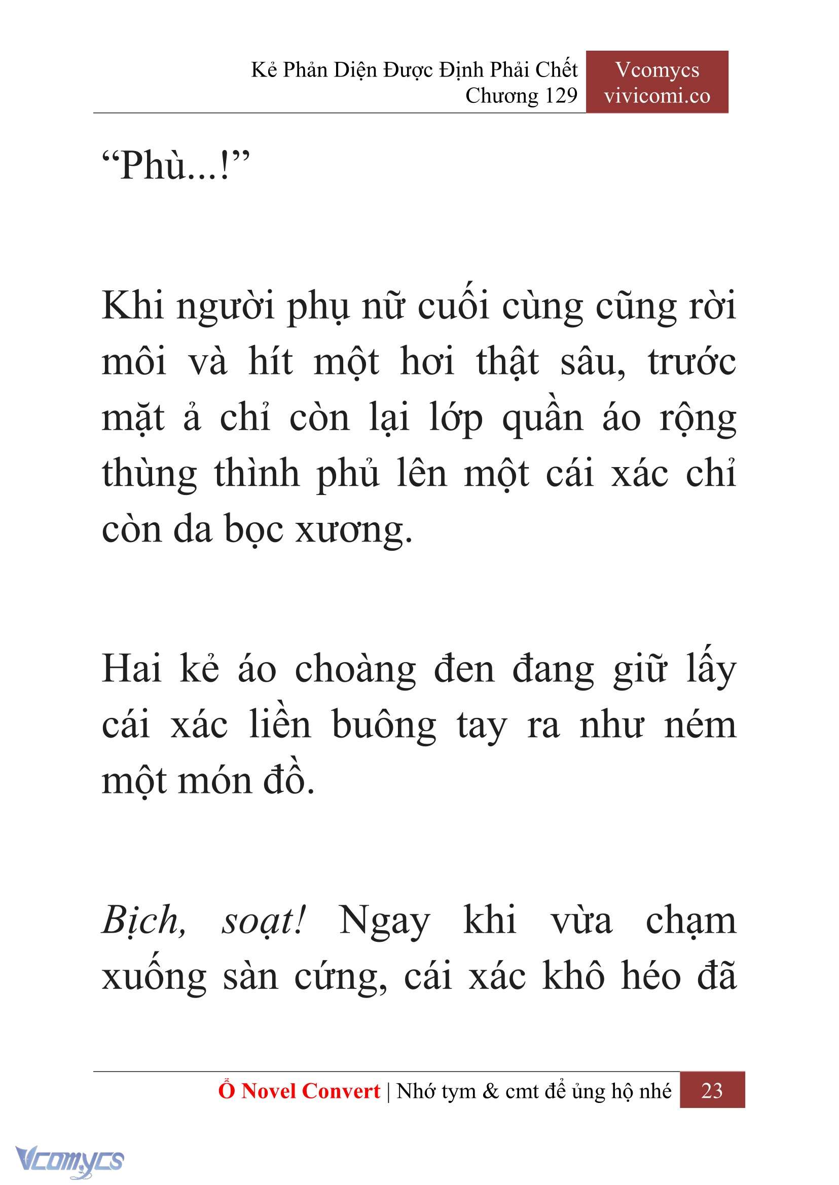[Novel] Kẻ Phản Diện Được Định Phải Chết Chap 129 - Trang 2