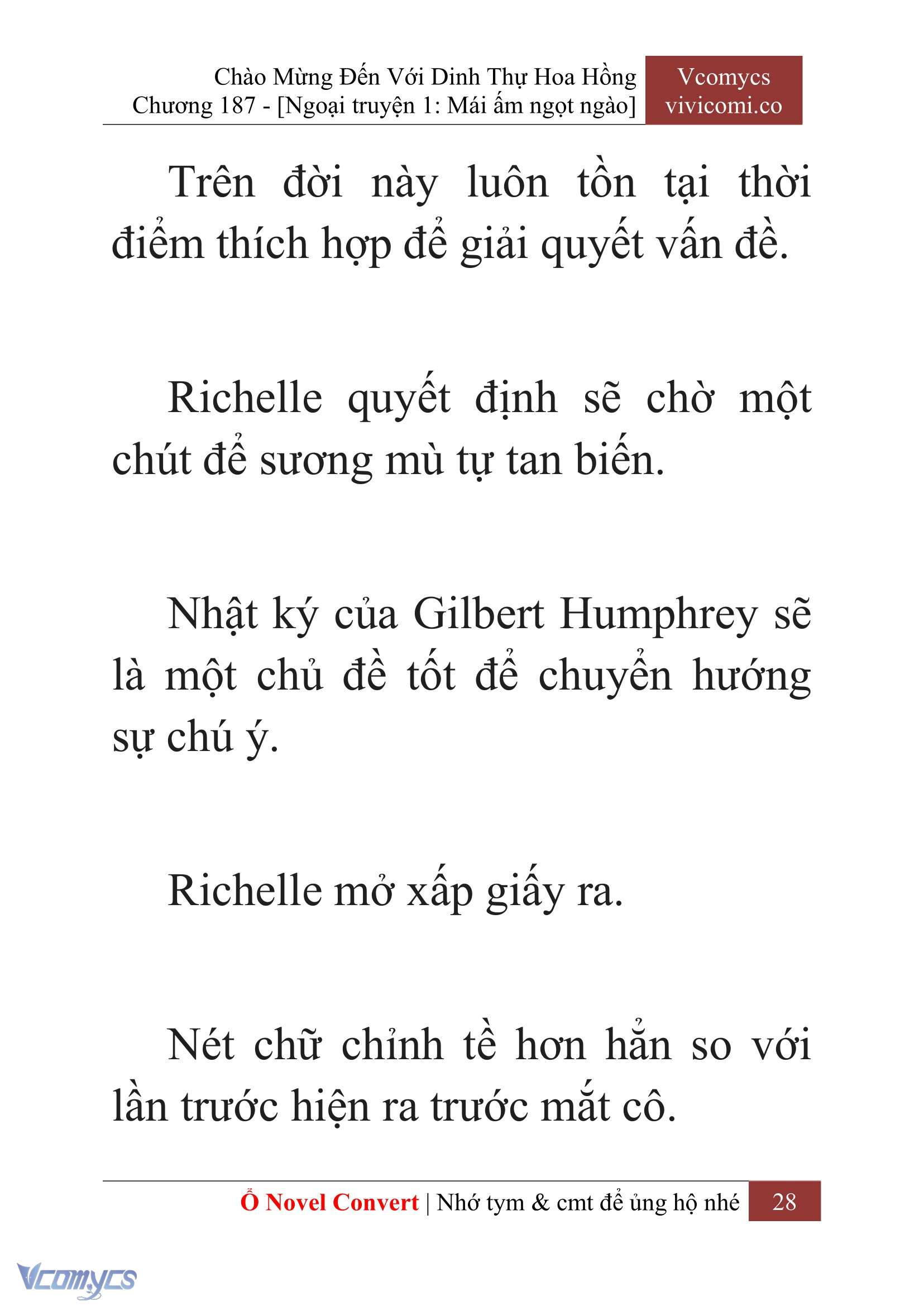 [Novel] Chào Mừng Đến Với Dinh Thự Hoa Hồng Chap 187 - Trang 2