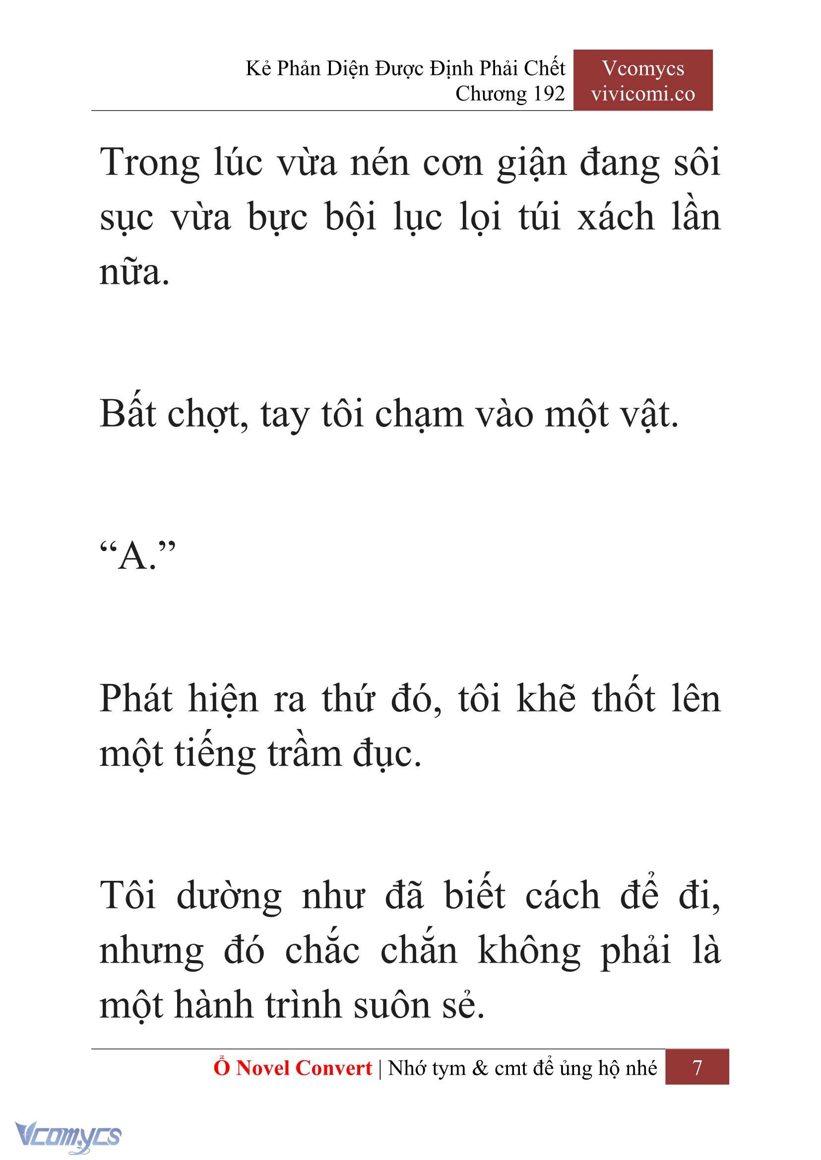 [Novel] Kẻ Phản Diện Được Định Phải Chết Chap 192 - Trang 2