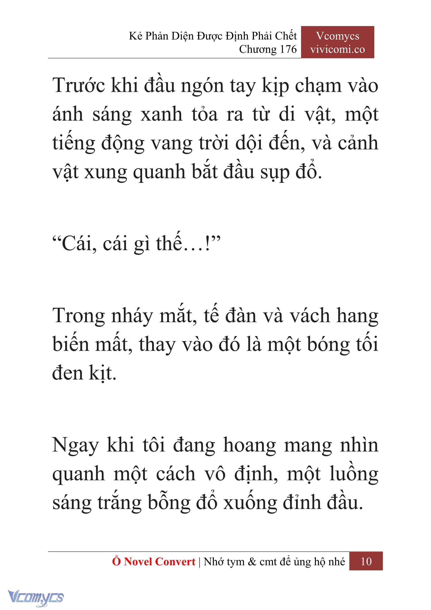 [Novel] Kẻ Phản Diện Được Định Phải Chết Chap 176 - Trang 2