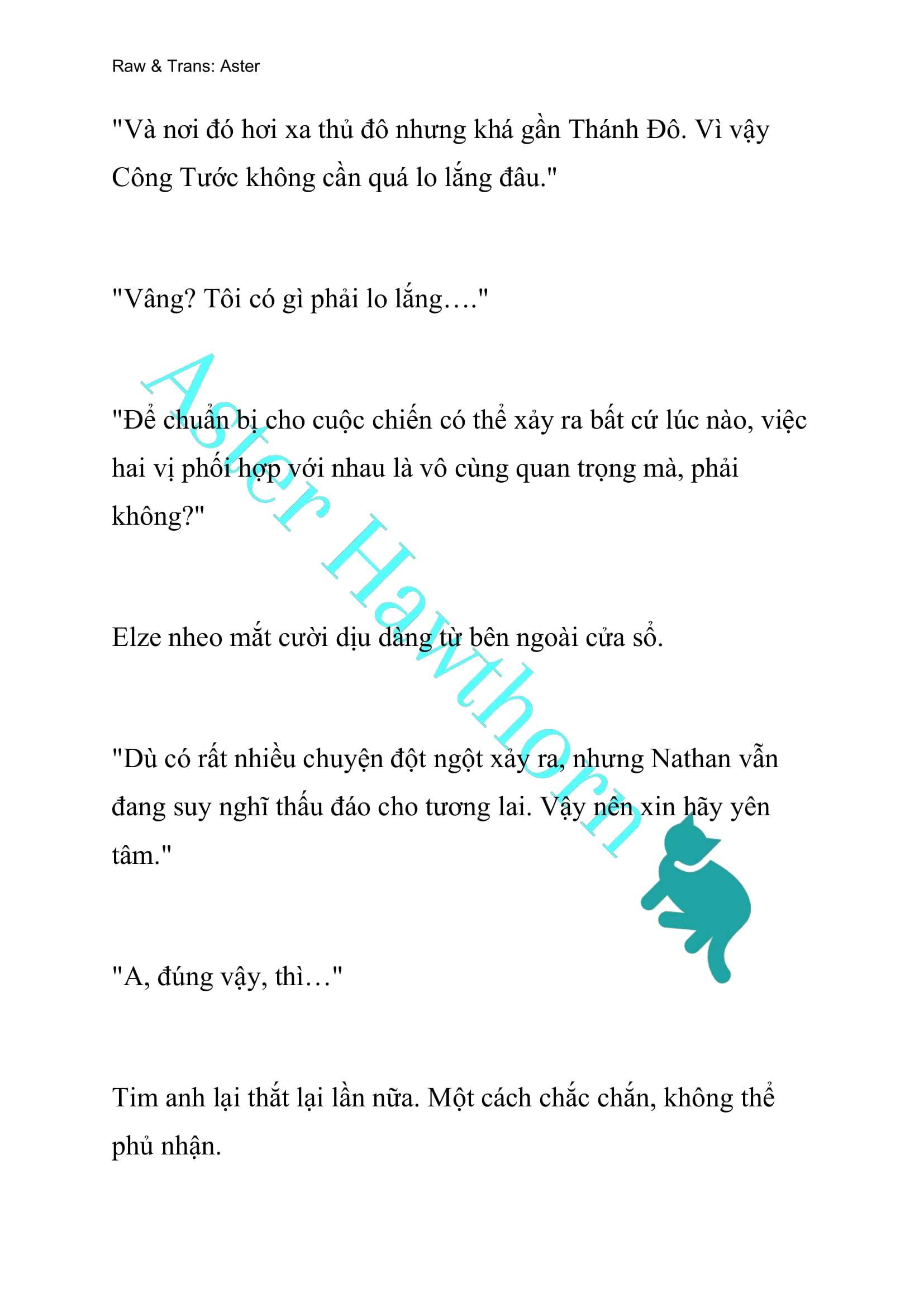 [NOVEL] Anh Hùng Khao Khát Sự Sa Ngã Của Thánh Nữ Chap 59 - Trang 2