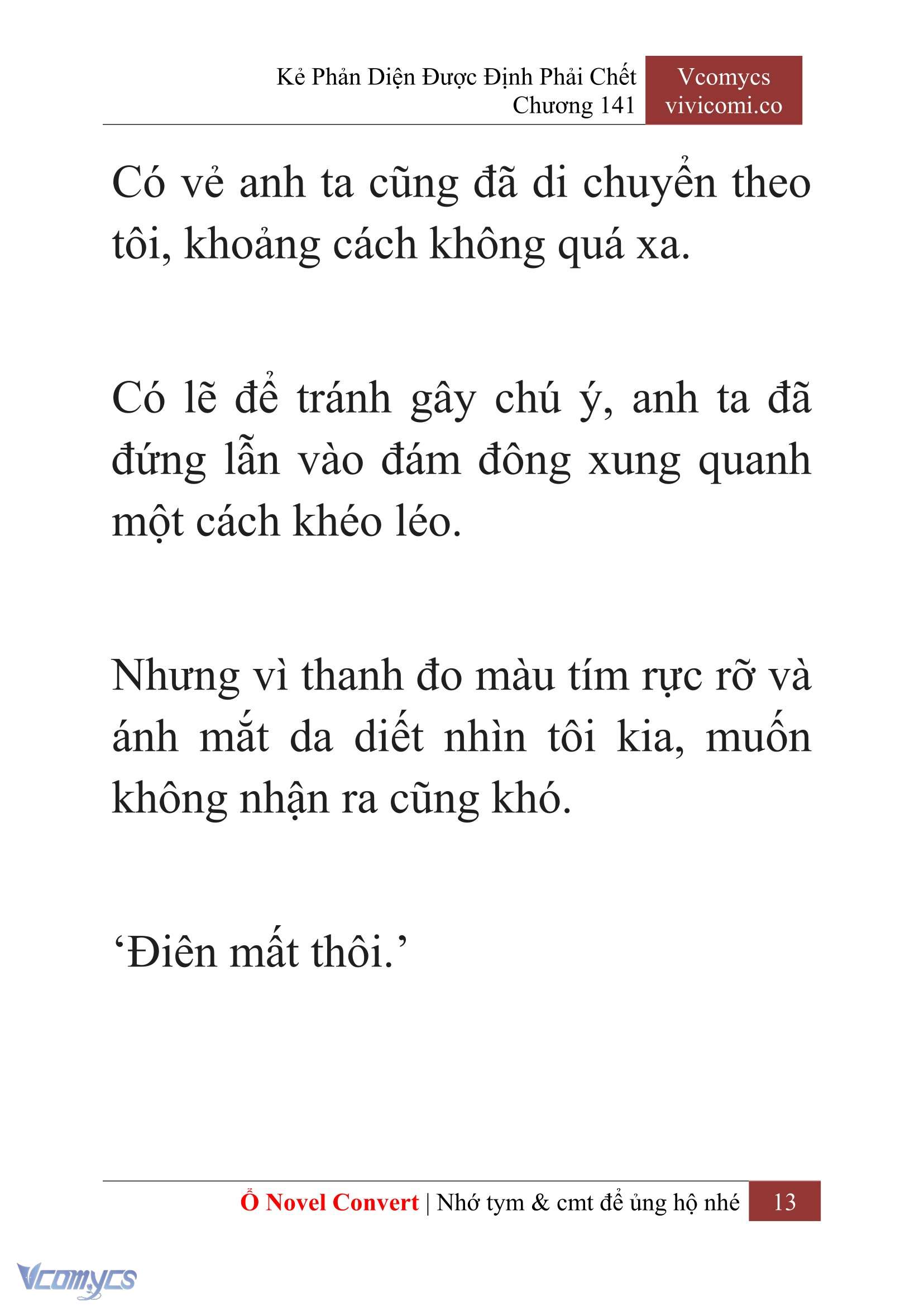 [Novel] Kẻ Phản Diện Được Định Phải Chết Chap 141 - Trang 2