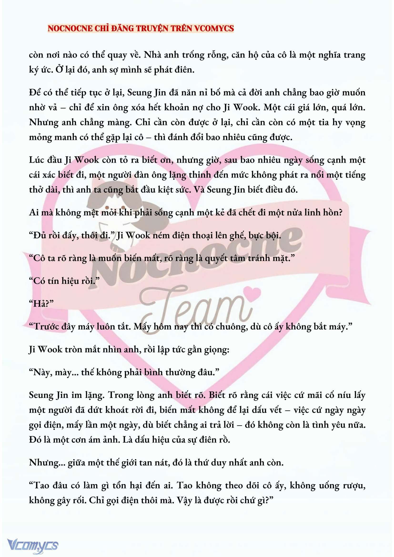 [NOVEL] CHÚNG TA KẾT THÚC VÀO MÙA THU Chap 53 - Trang 2