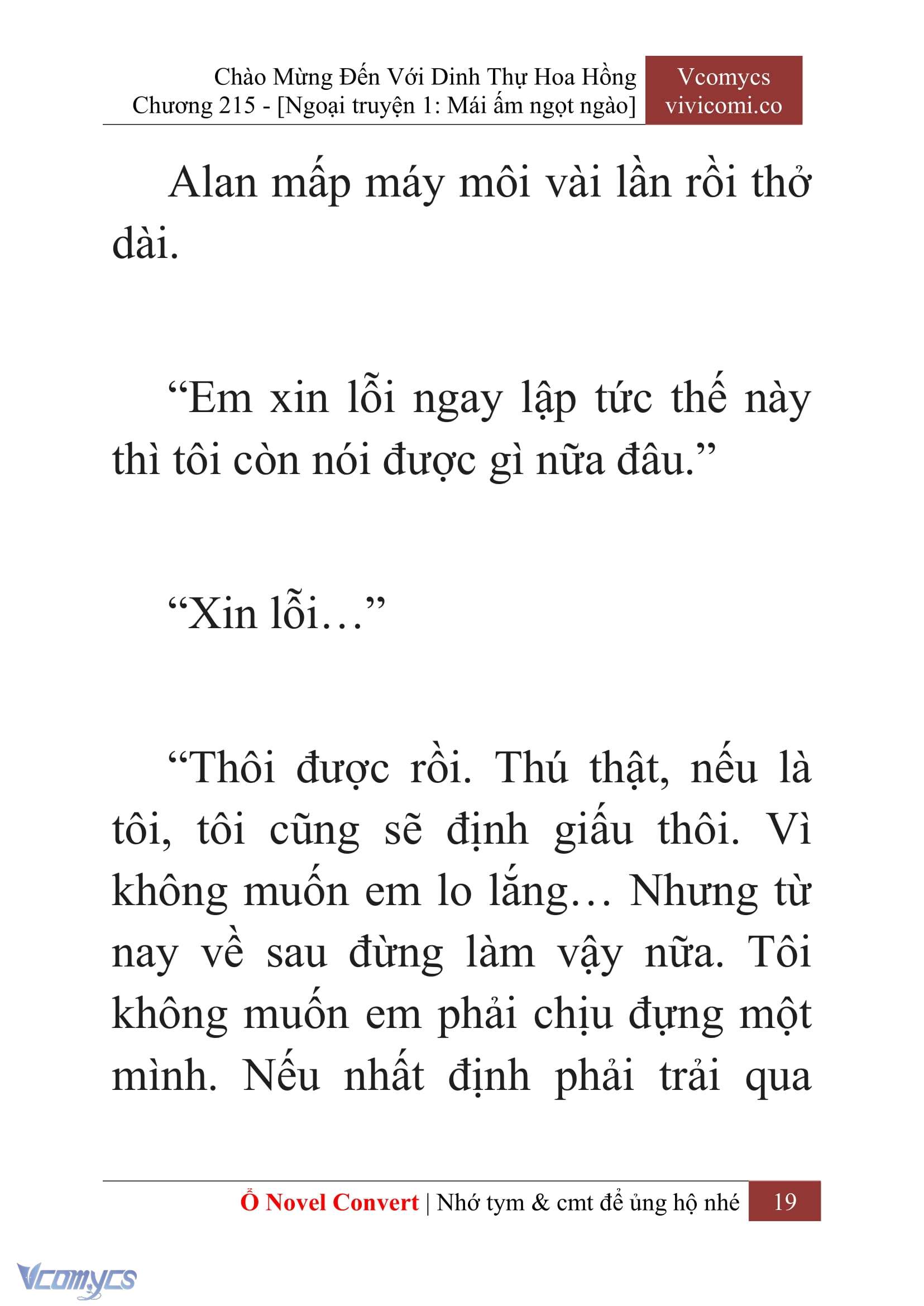 [Novel] Chào Mừng Đến Với Dinh Thự Hoa Hồng Chap 215 - Trang 2