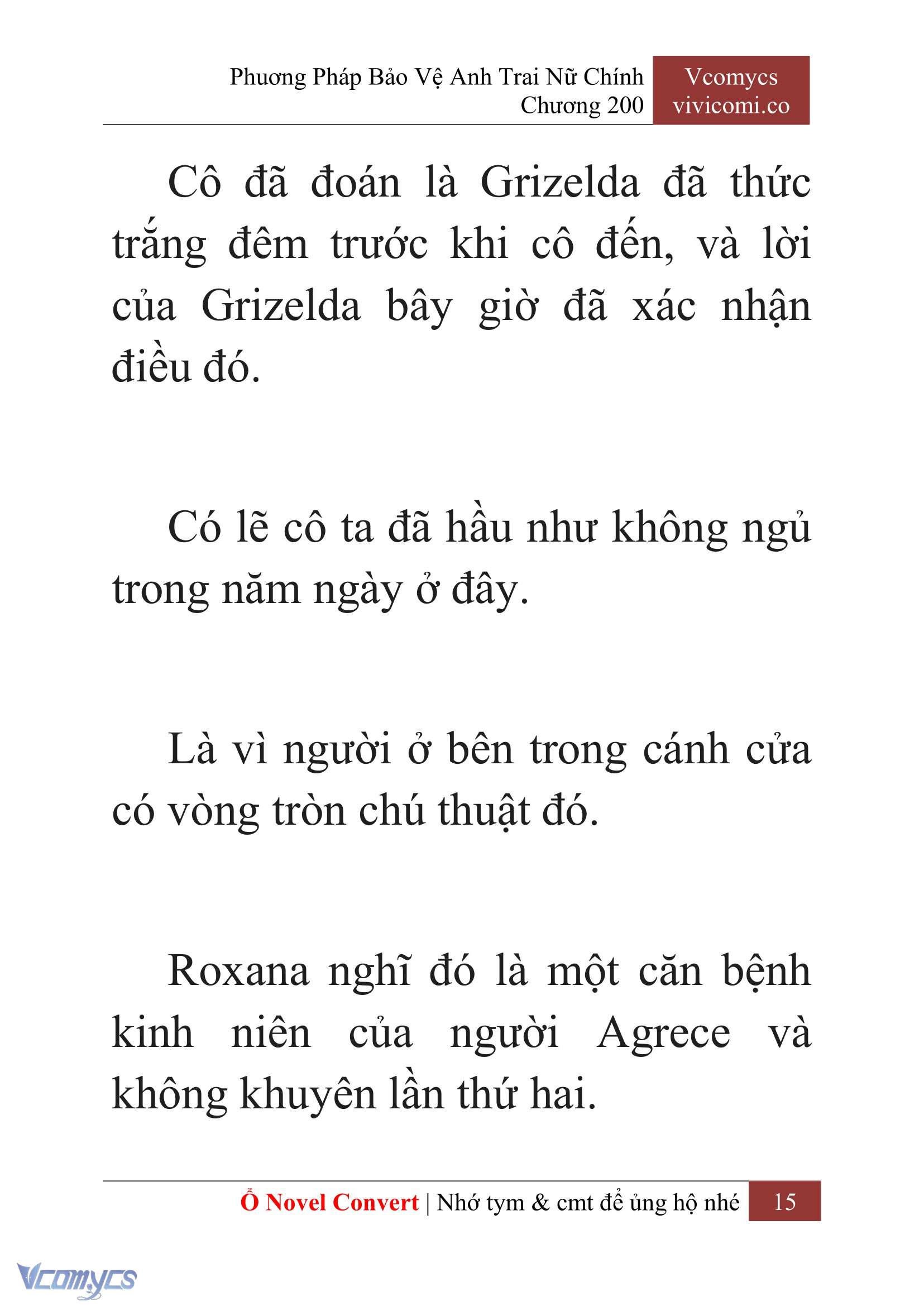 [Novel] Phương Pháp Bảo Vệ Anh Trai Nữ Chính Chap 200 - Trang 2