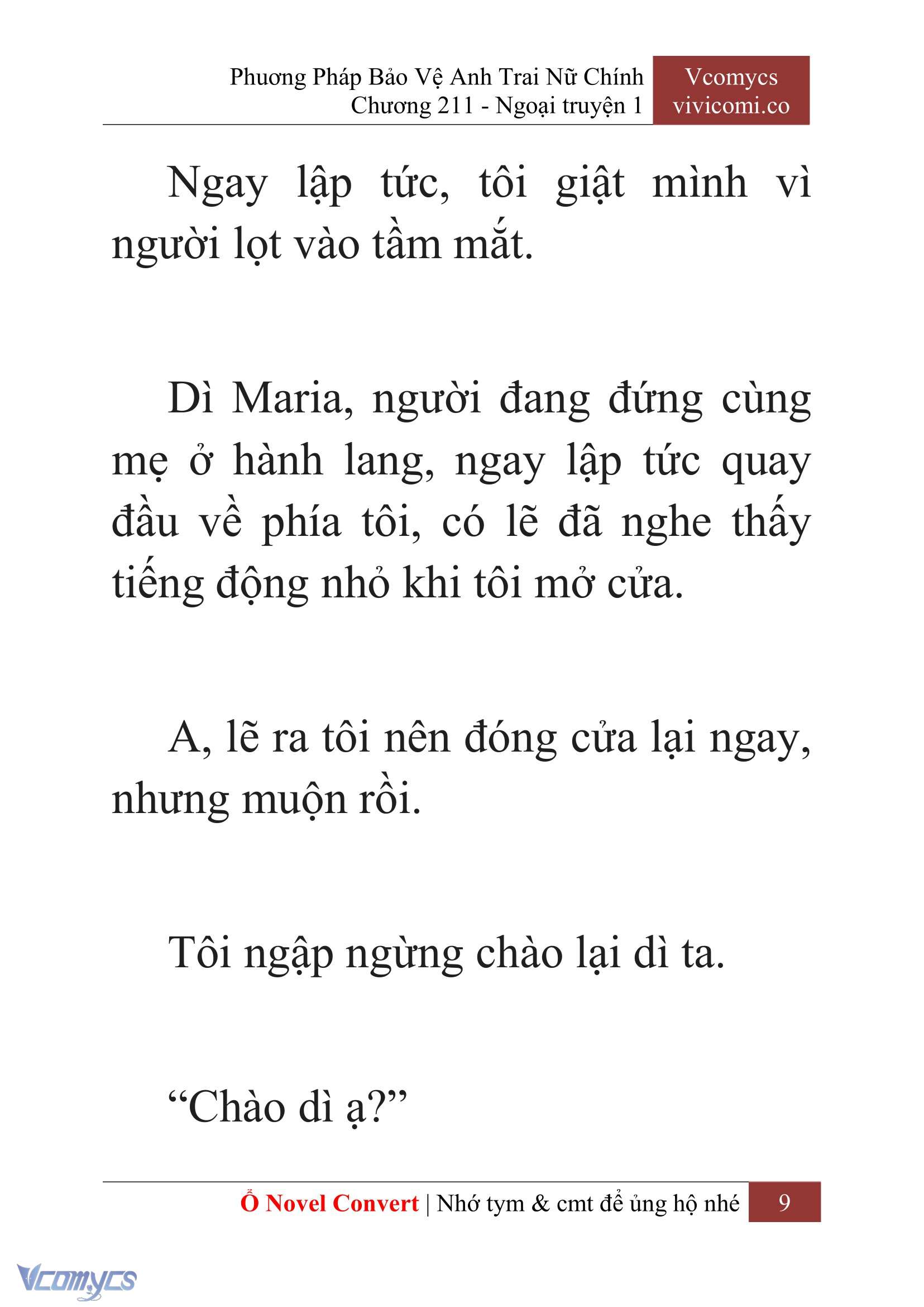 [Novel] Phương Pháp Bảo Vệ Anh Trai Nữ Chính Chap 211 - Trang 2