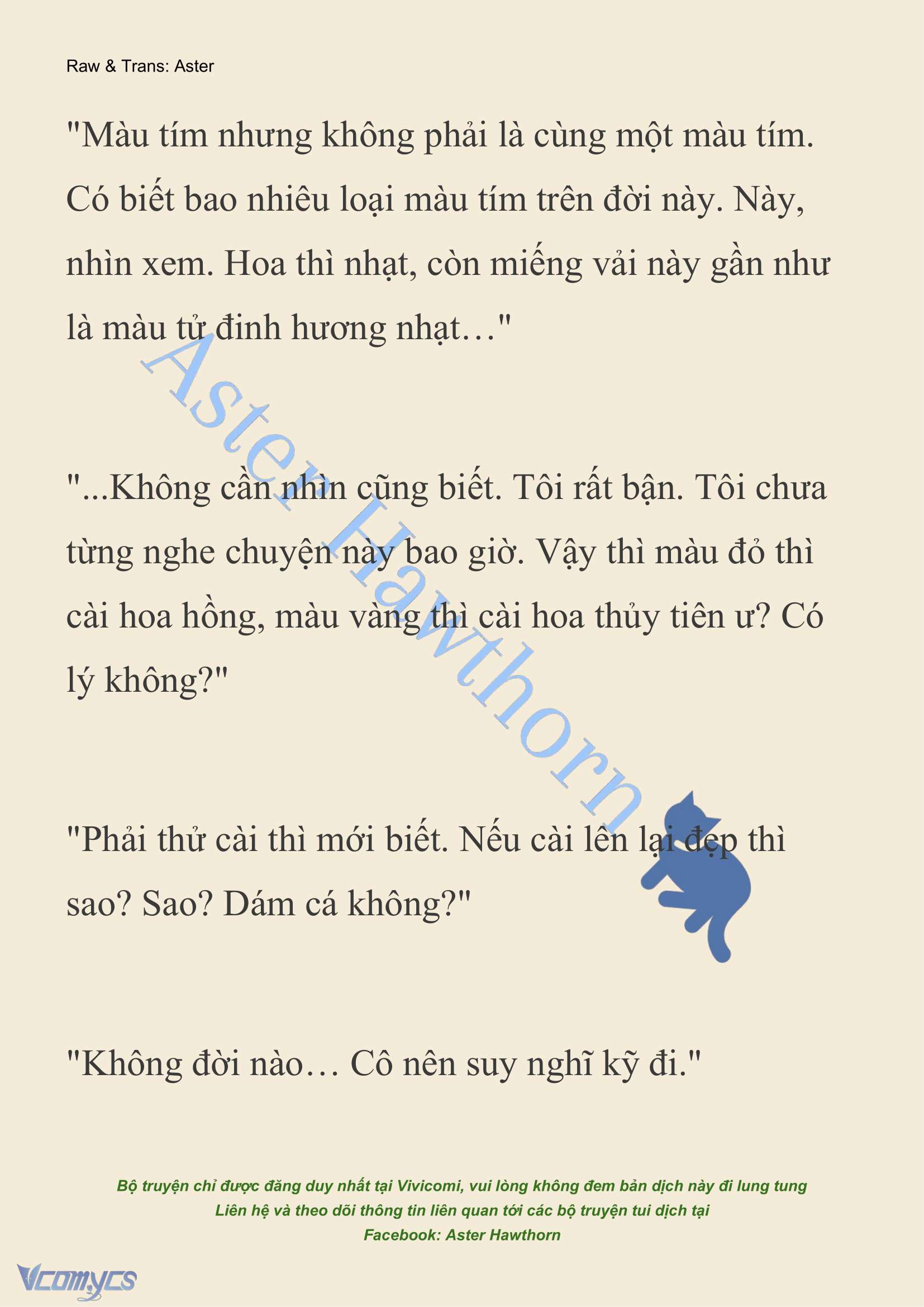 [NOVEL] Dành Cho Các Nữ Thần: Dành cho Psyche Chap 7 - Trang 2