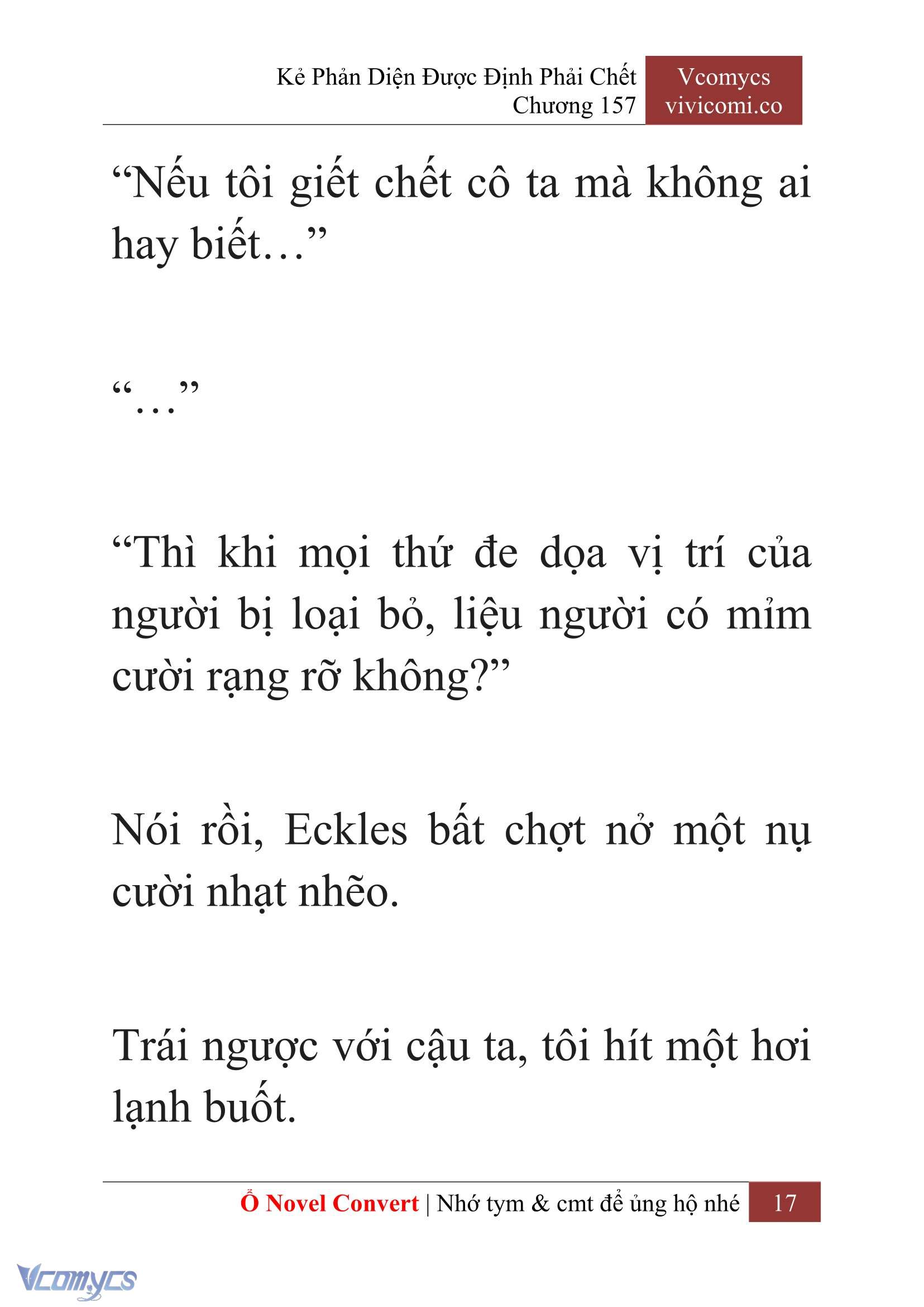 [Novel] Kẻ Phản Diện Được Định Phải Chết Chap 157 - Trang 2