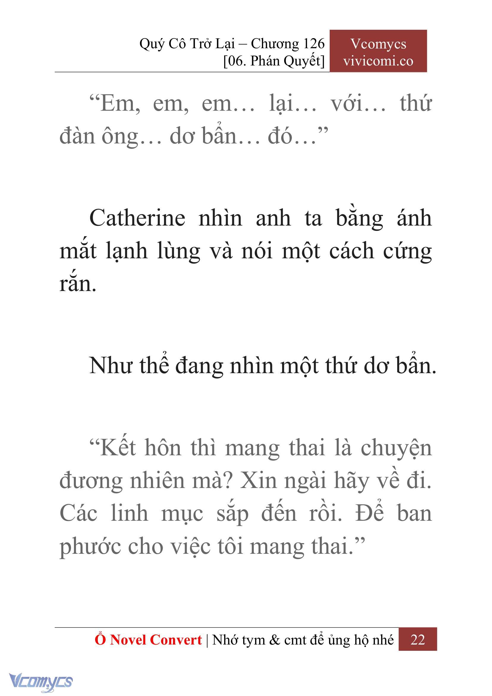 [Novel] Quý Cô Trở Lại Chap 126 - Trang 2