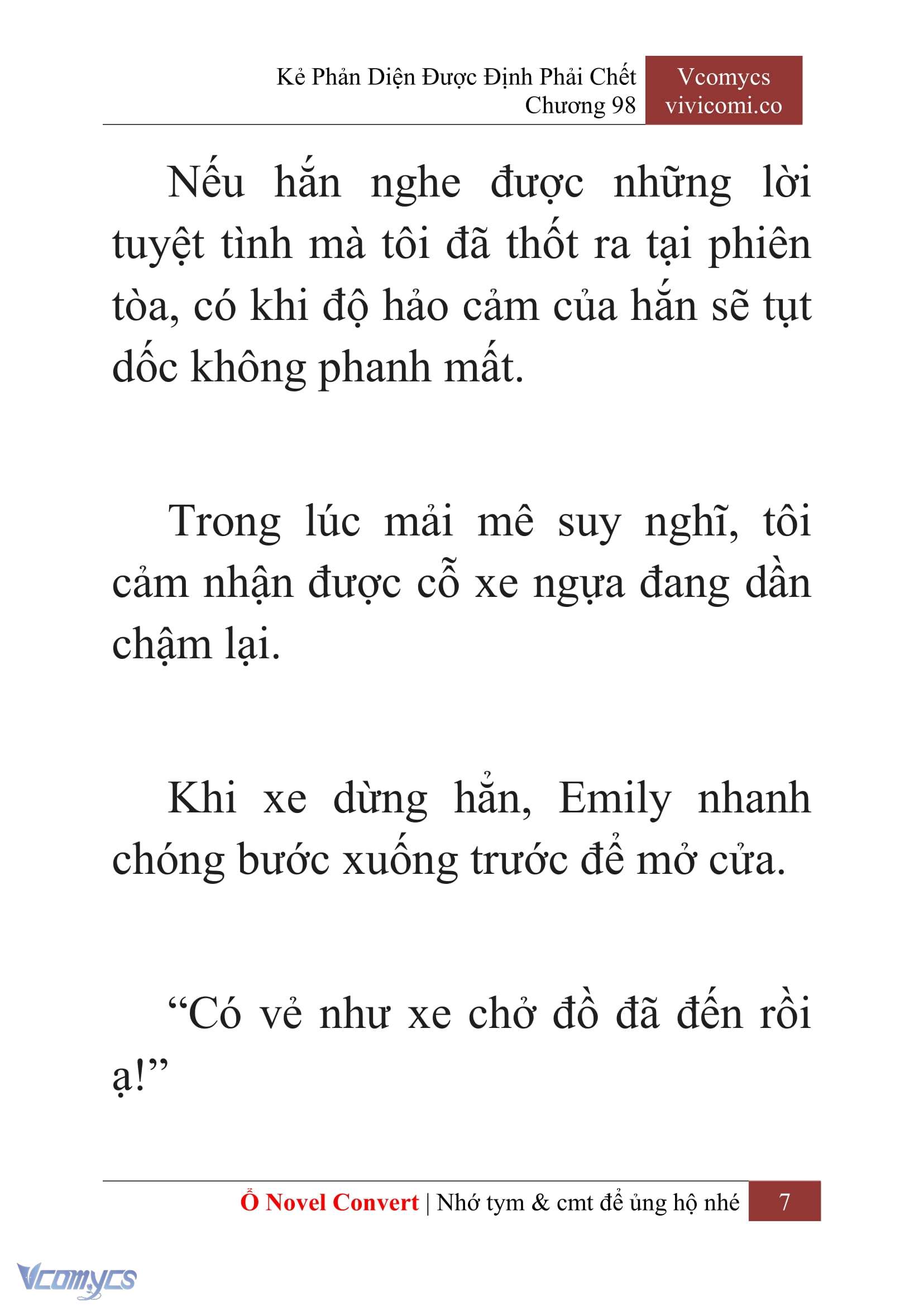[Novel] Kẻ Phản Diện Được Định Phải Chết Chap 98 - Next Chap 99