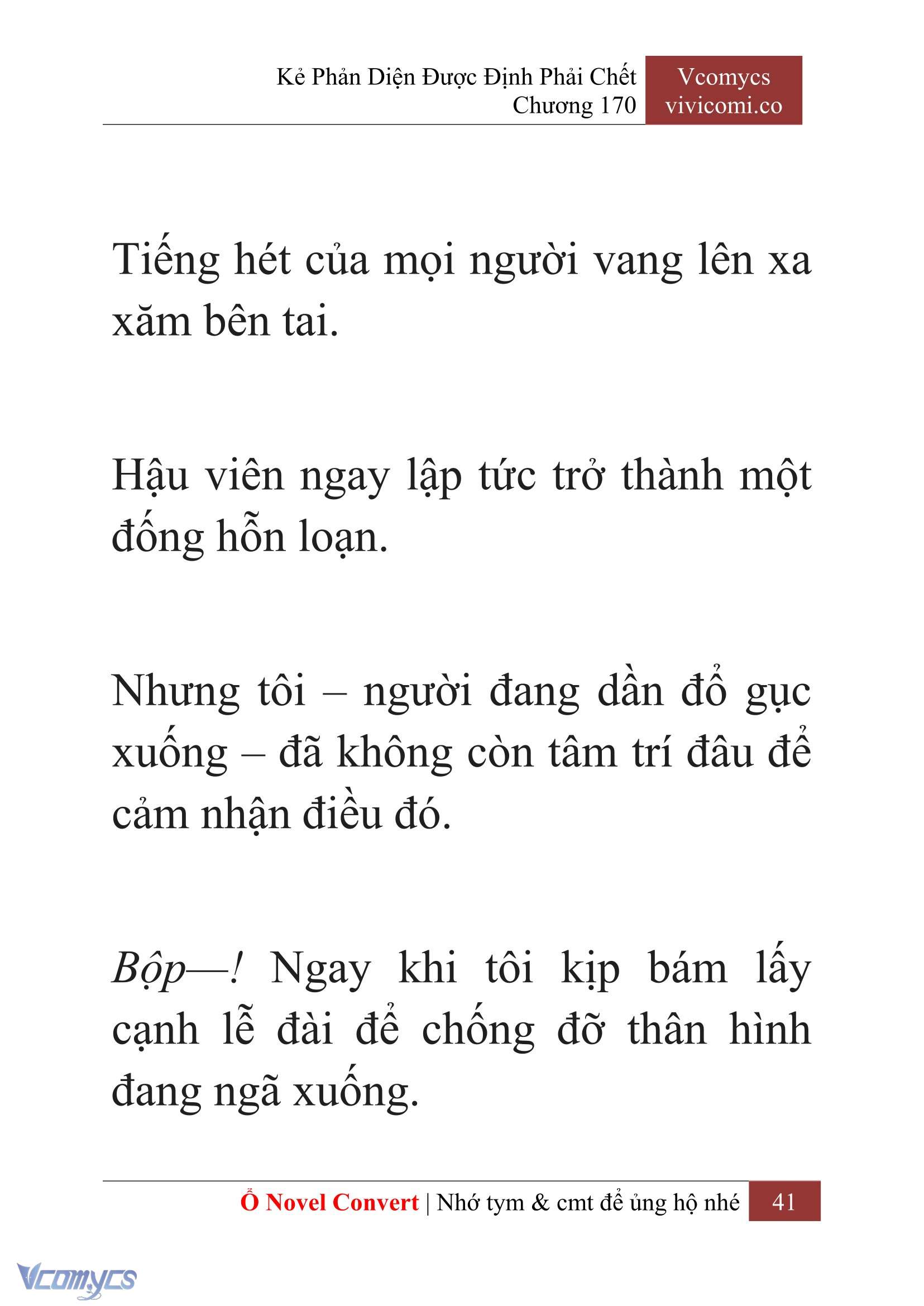 [Novel] Kẻ Phản Diện Được Định Phải Chết Chap 170 - Trang 2