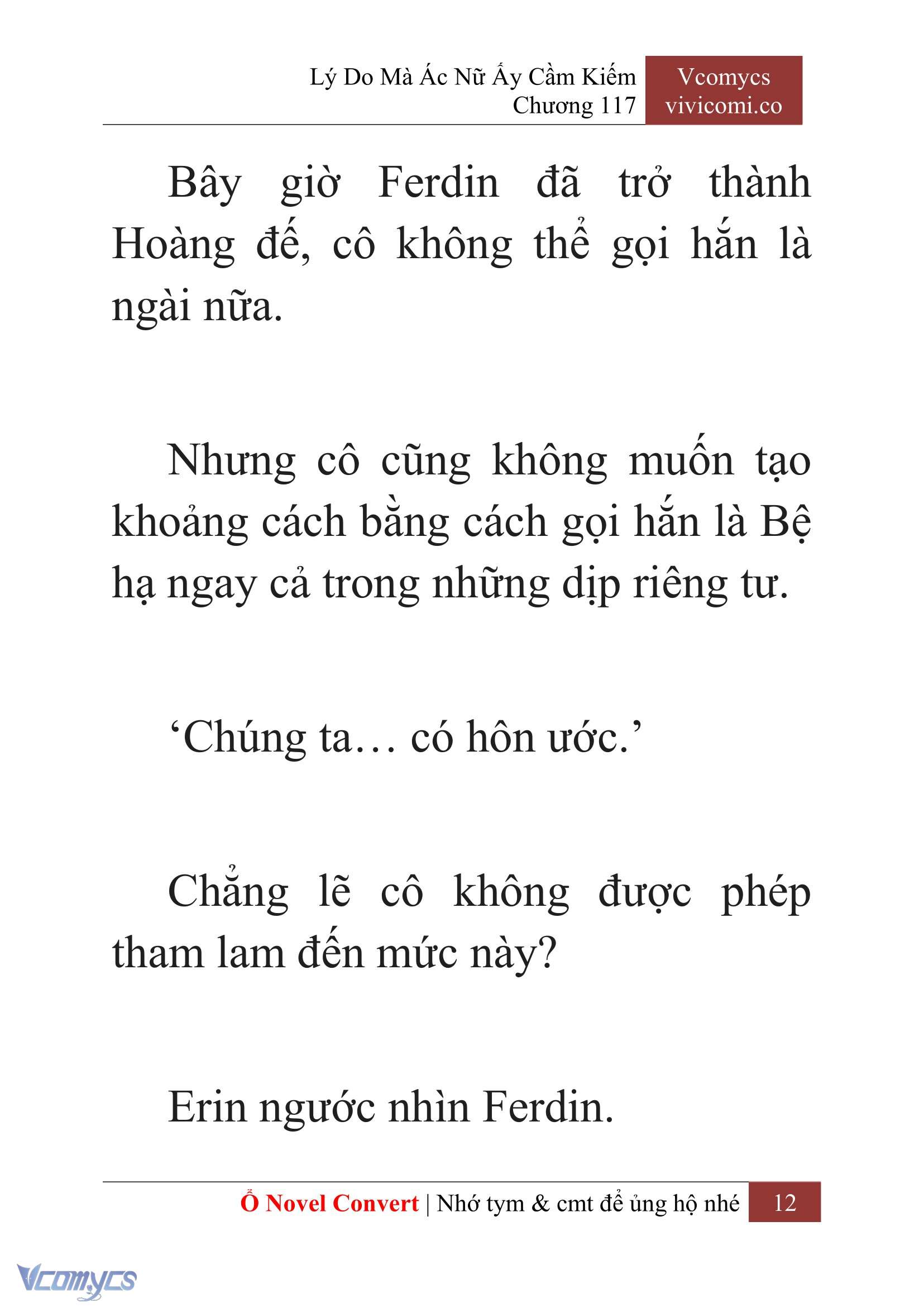 [Novel] Lý Do Mà Ác Nữ Ấy Cầm Kiếm Chap 117 - Trang 2