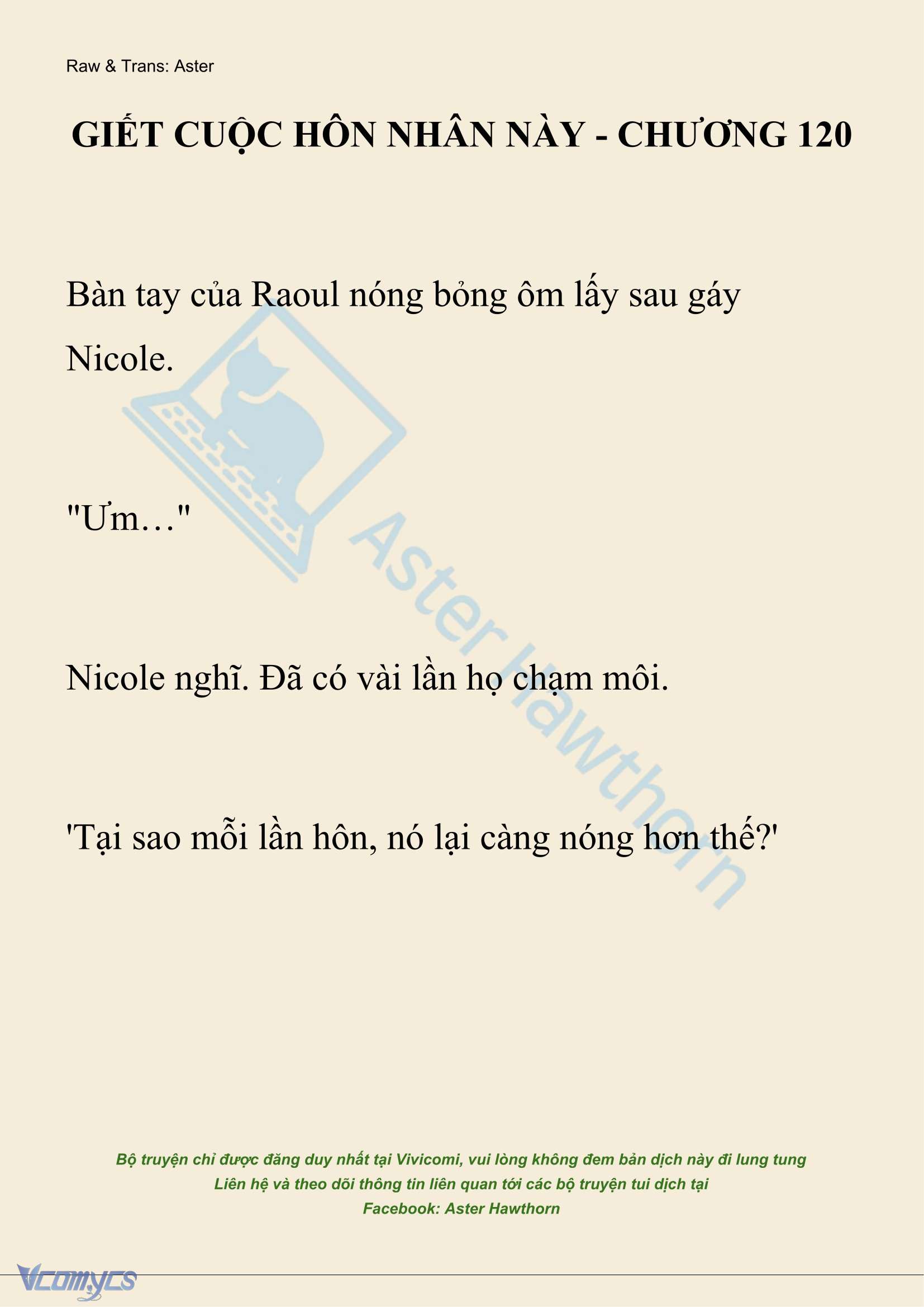 [NOVEL] Giết Cuộc Hôn Nhân Này Chap 120 - Trang 2