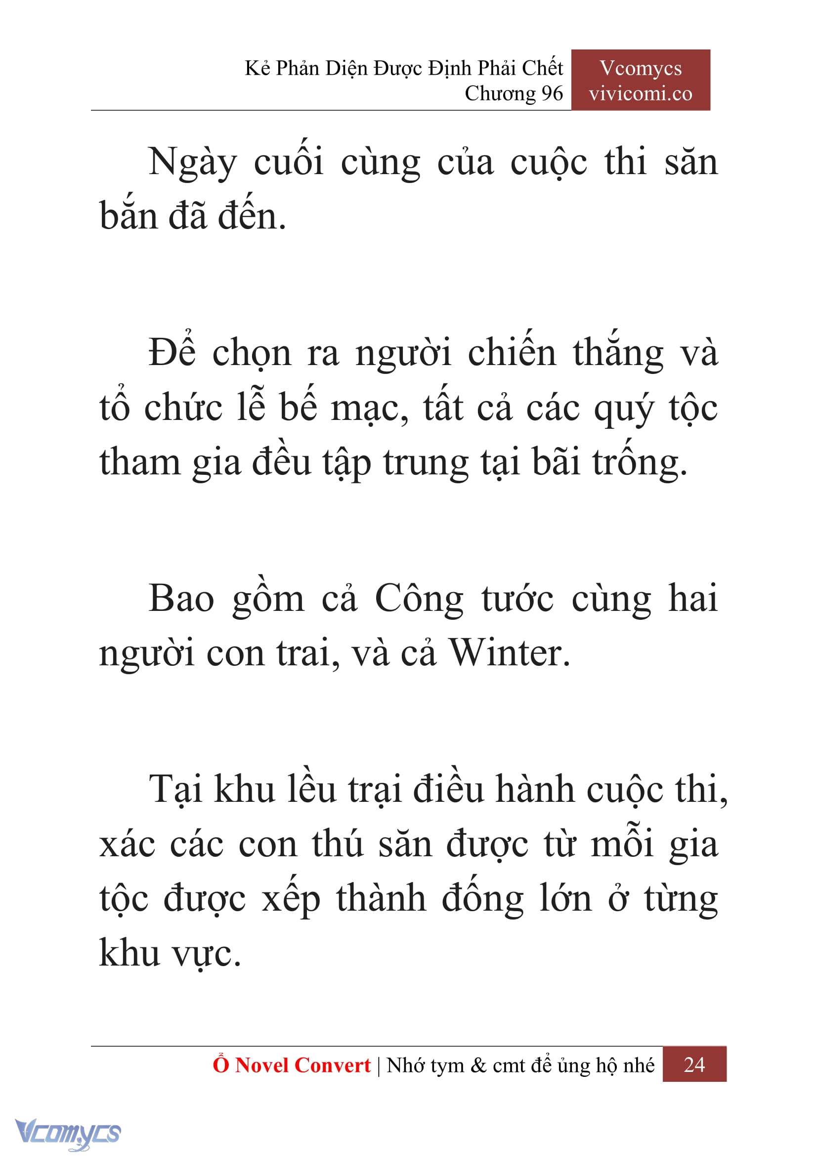 [Novel] Kẻ Phản Diện Được Định Phải Chết Chap 96 - Trang 2