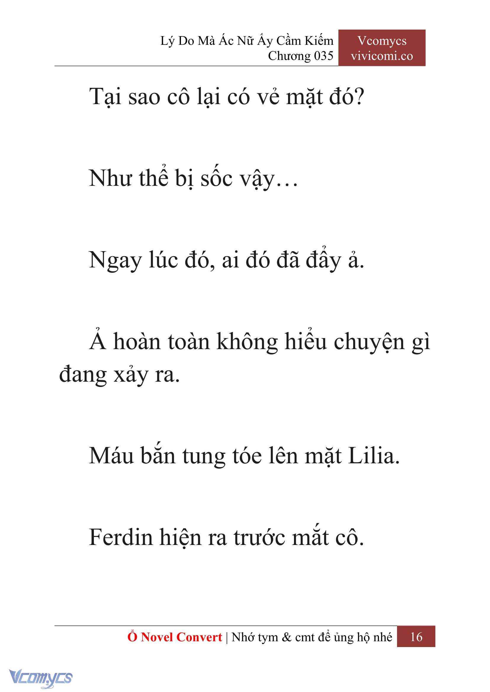 [Novel] Lý Do Mà Ác Nữ Ấy Cầm Kiếm Chap 35 - Trang 2