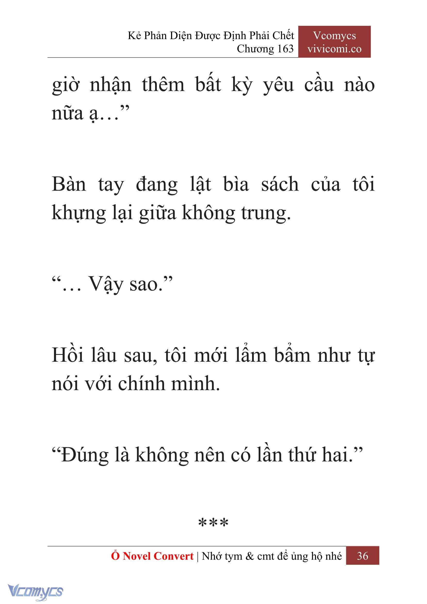 [Novel] Kẻ Phản Diện Được Định Phải Chết Chap 163 - Trang 2