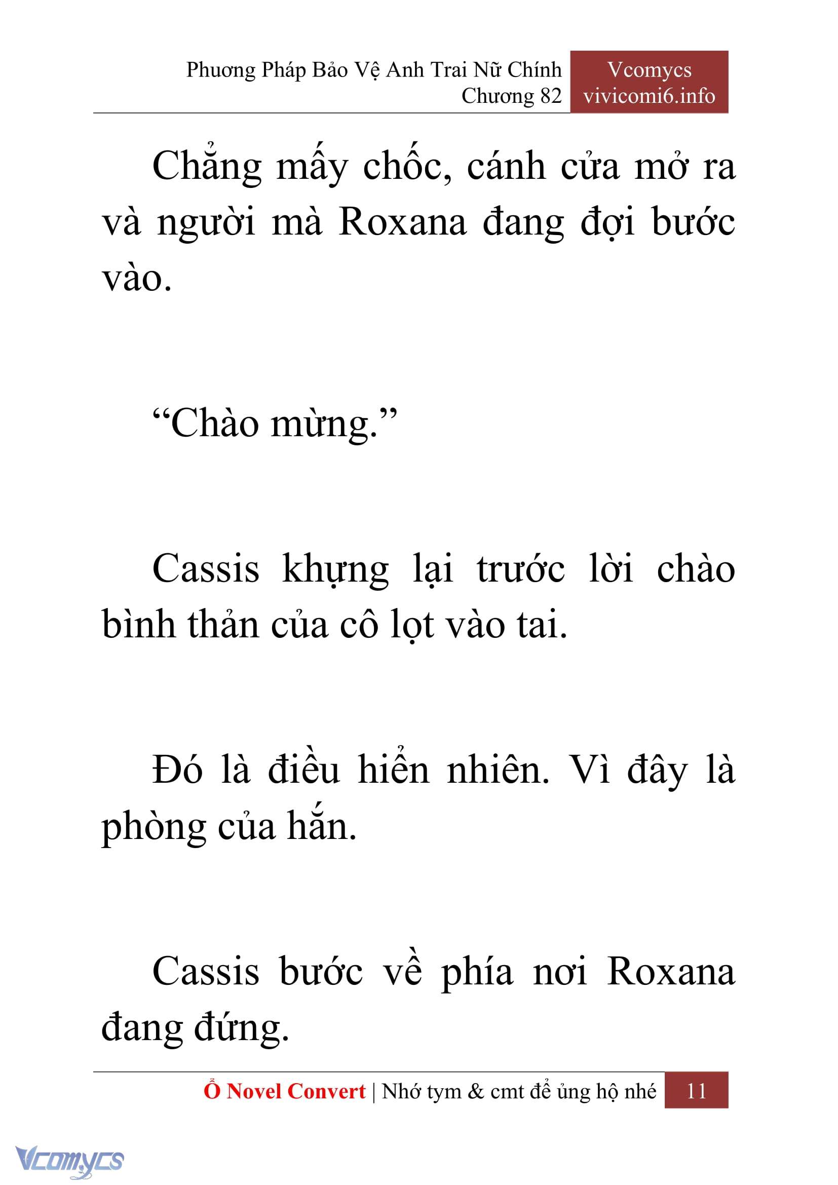 [Novel] Phương Pháp Bảo Vệ Anh Trai Nữ Chính Chap 82 - Trang 2