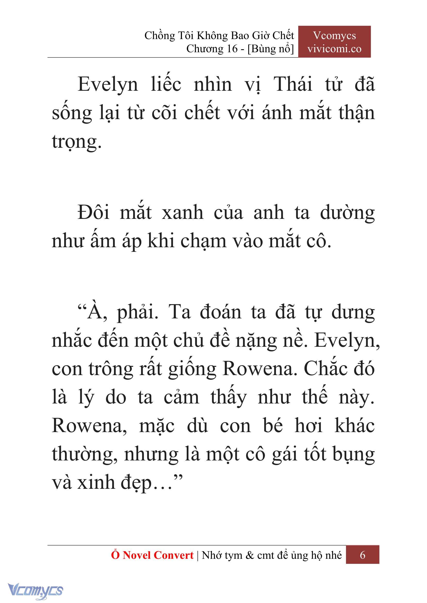 [Novel] Chồng Tôi Không Bao Giờ Chết Chap 16 - Trang 2