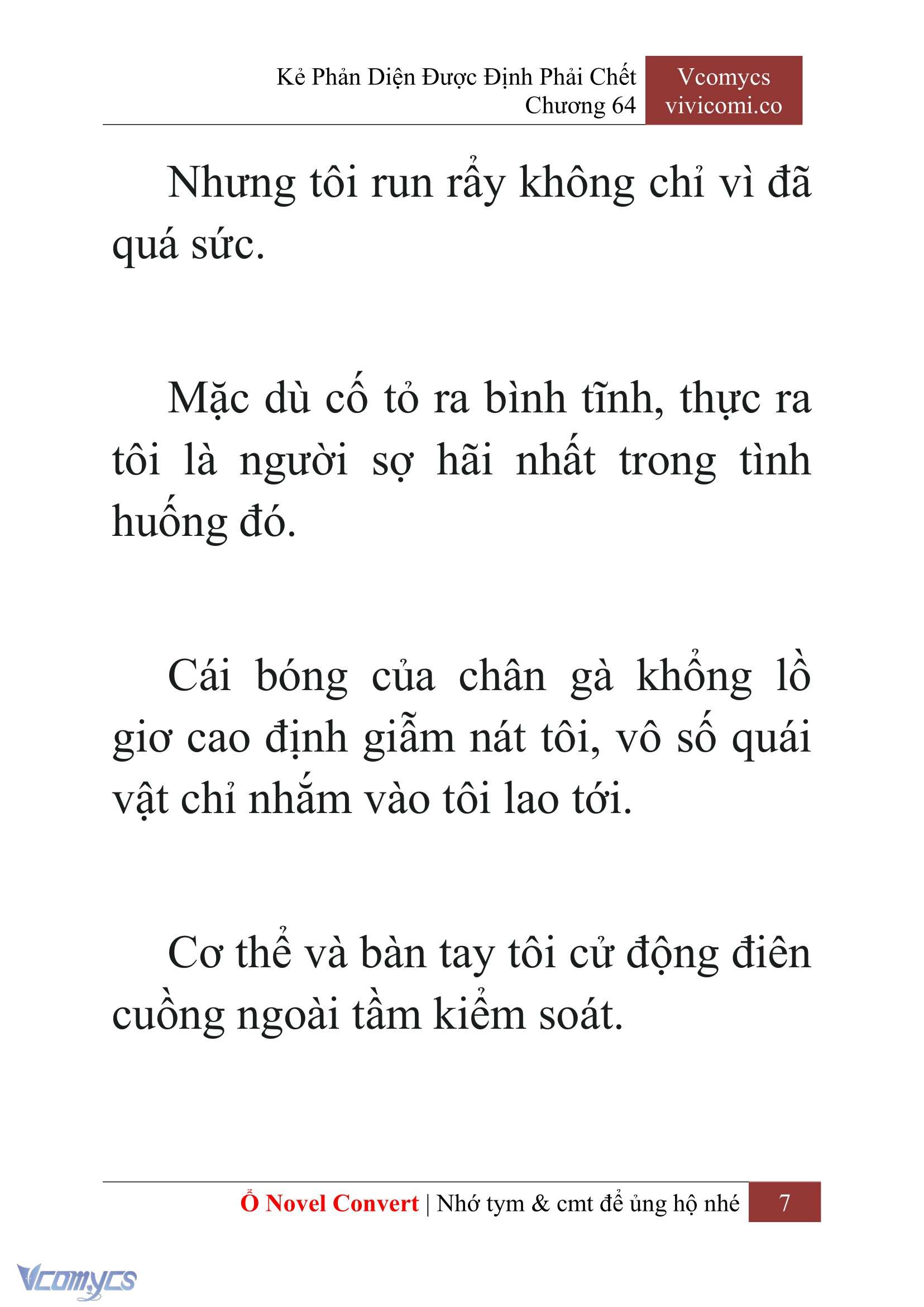[Novel] Kẻ Phản Diện Được Định Phải Chết Chap 64 - Next Chap 65