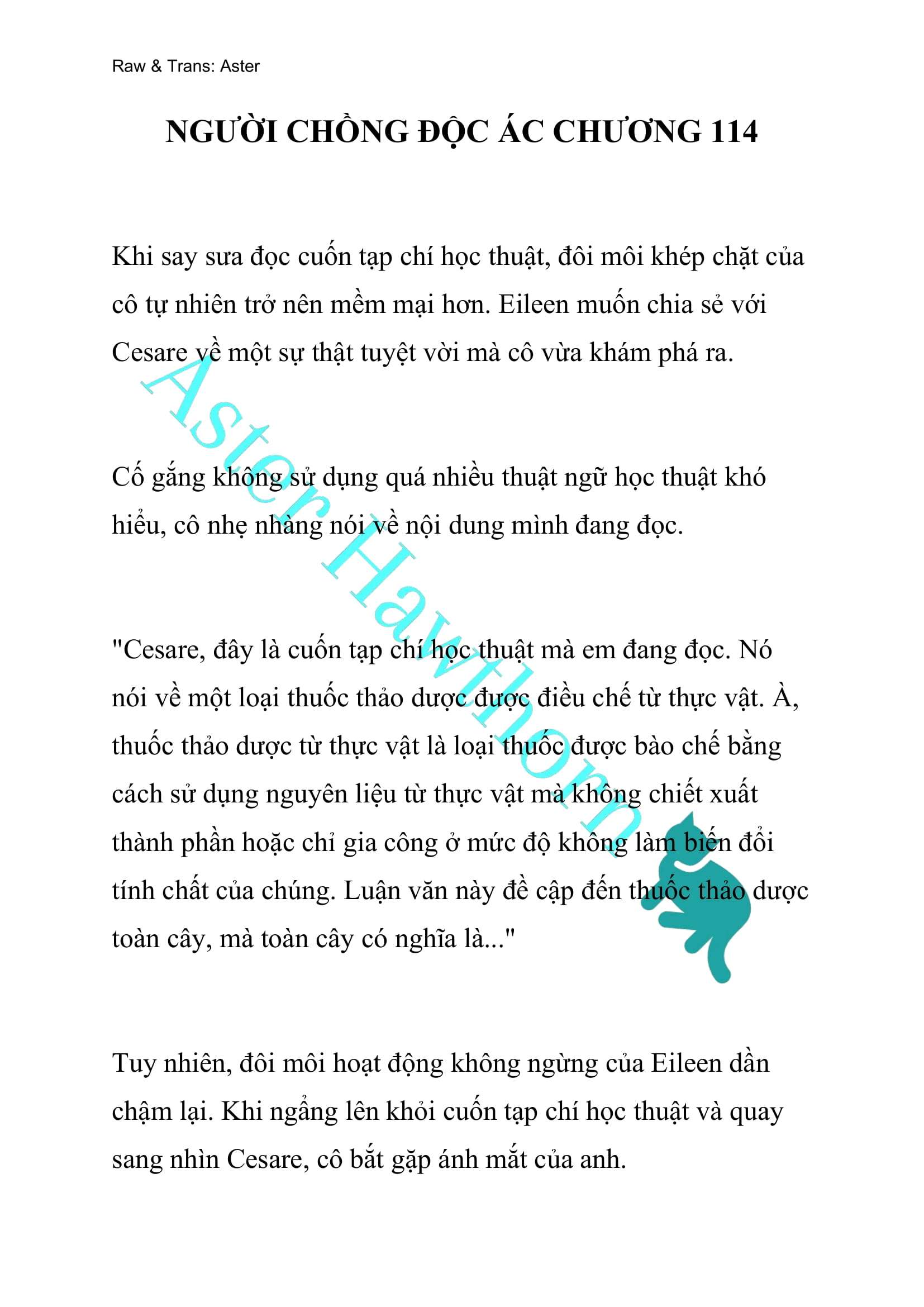 [NOVEL] Người Chồng Độc Ác Chap 114 - Trang 2