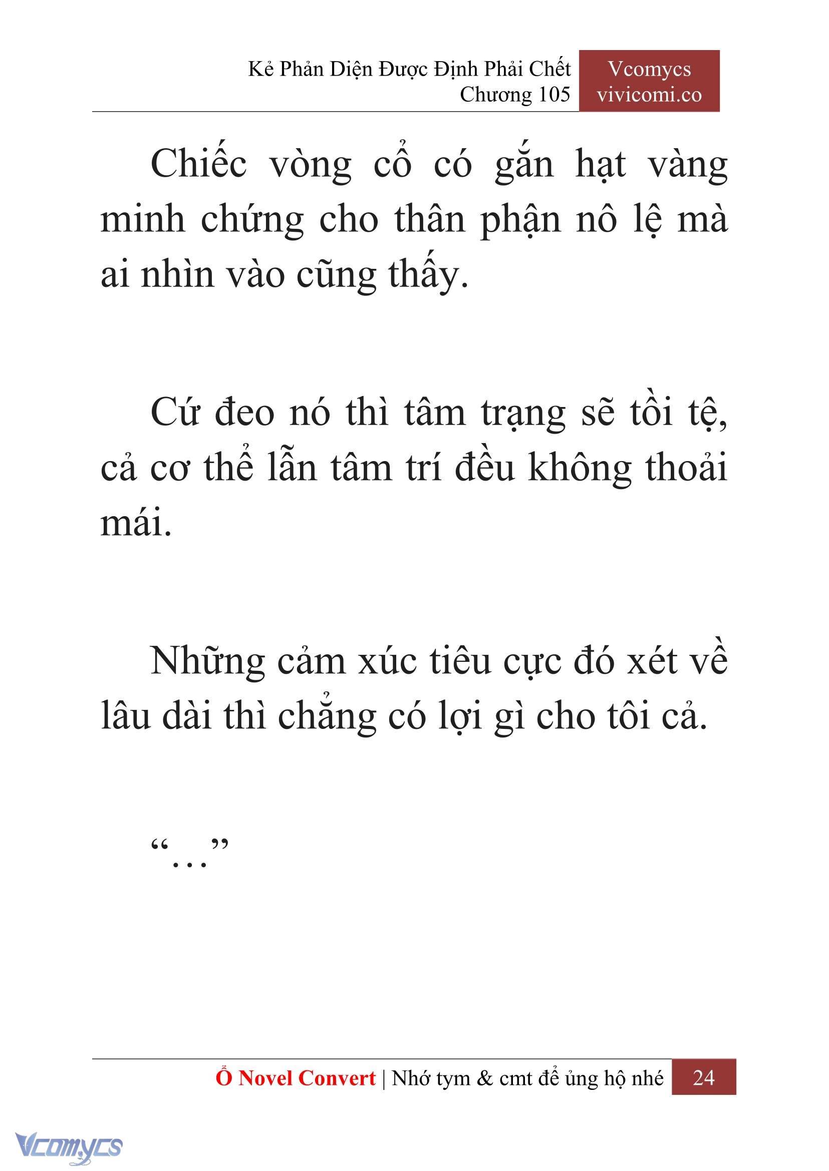 [Novel] Kẻ Phản Diện Được Định Phải Chết Chap 105 - Next Chap 106