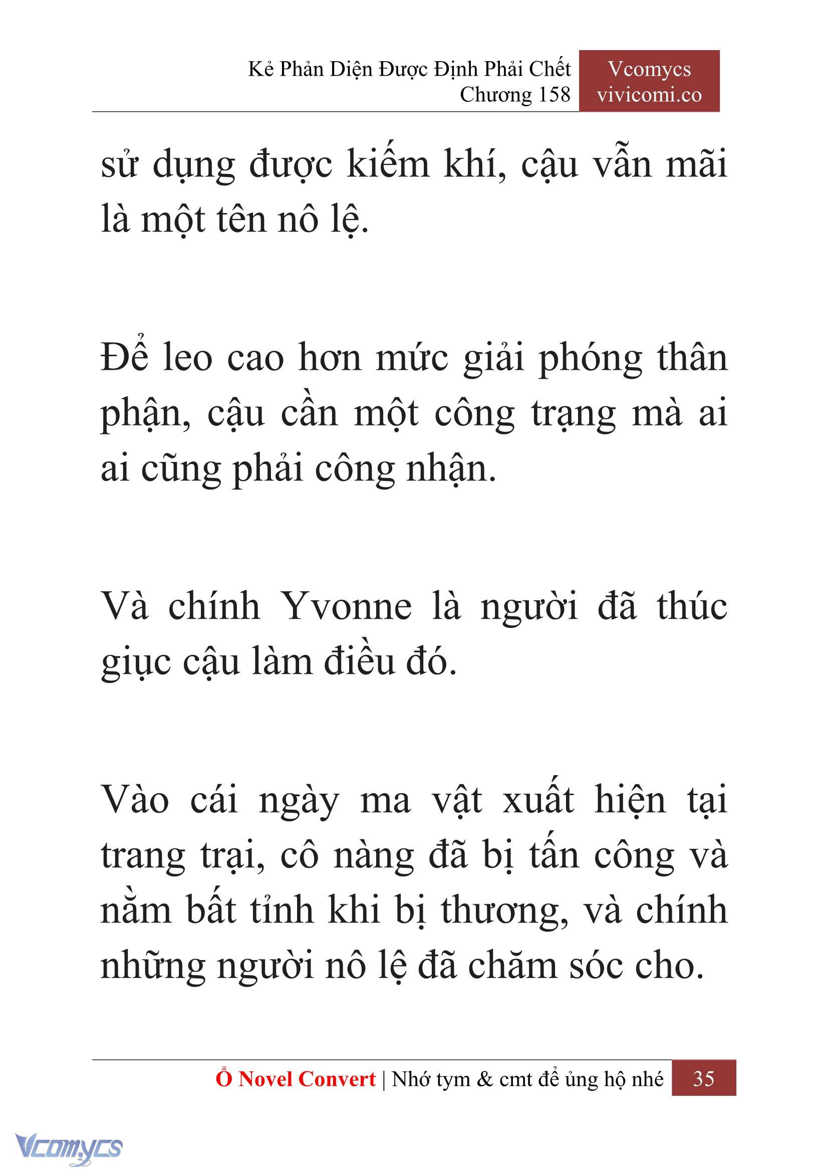[Novel] Kẻ Phản Diện Được Định Phải Chết Chap 158 - Trang 2