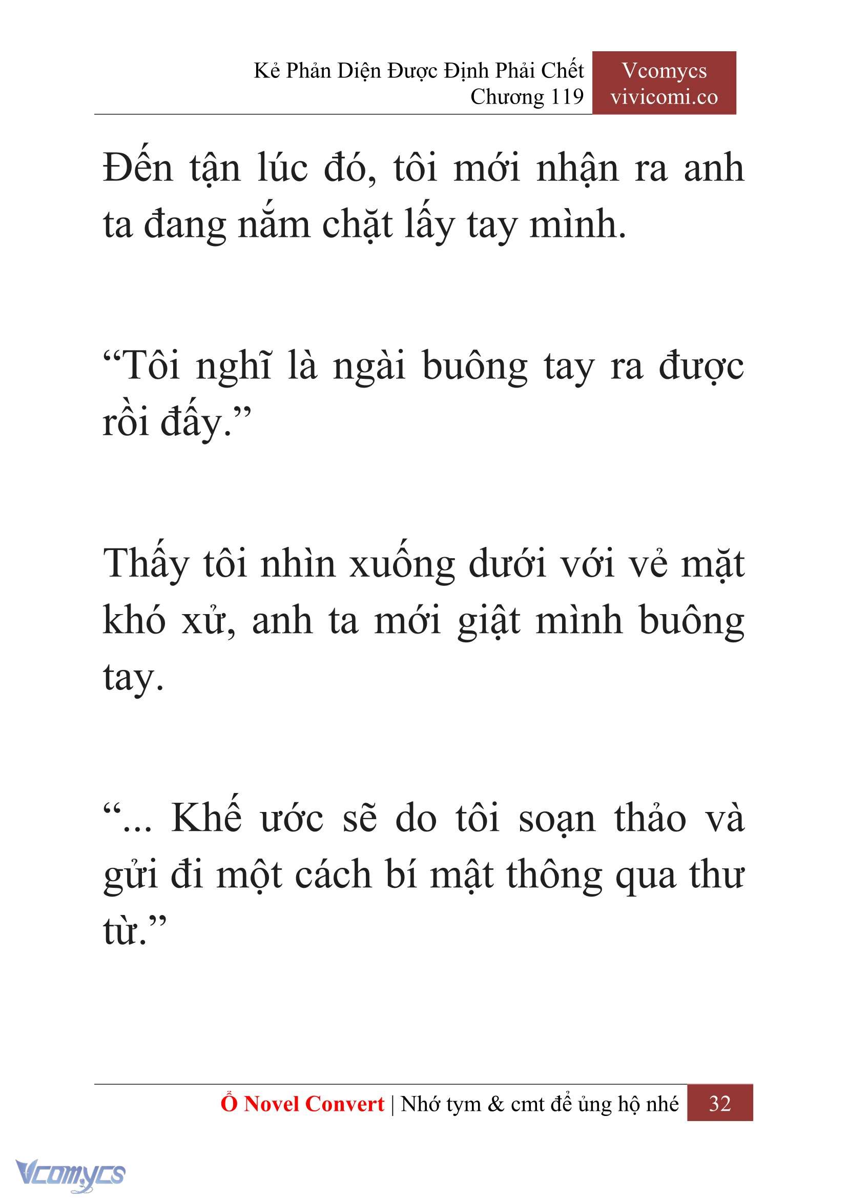[Novel] Kẻ Phản Diện Được Định Phải Chết Chap 119 - Next Chap 120