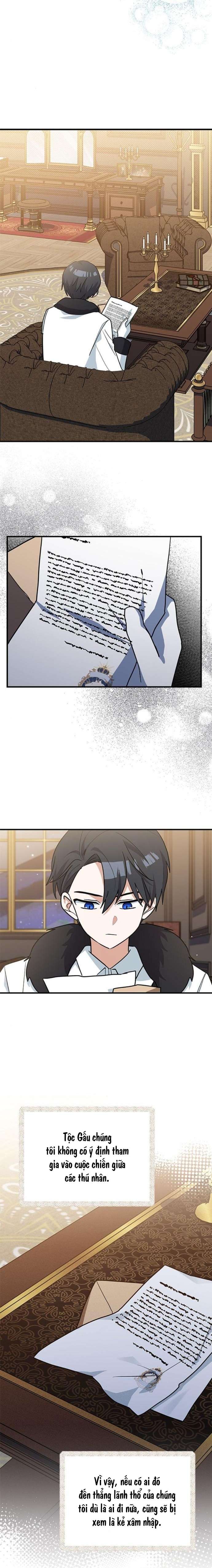 Mèo con được gia tộc sói nhận nuôi? Chap 41 - Next 