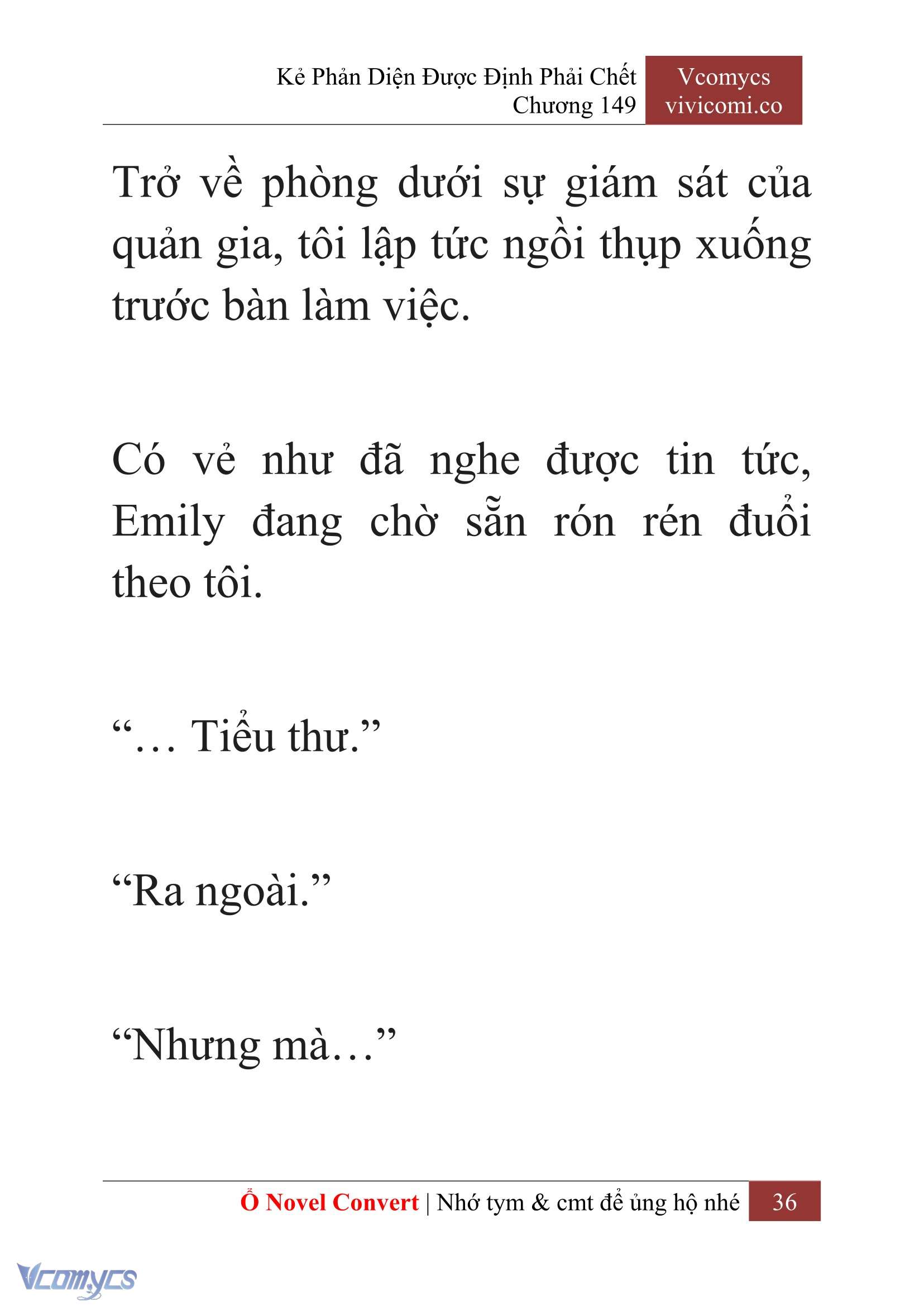 [Novel] Kẻ Phản Diện Được Định Phải Chết Chap 149 - Next Chap 150