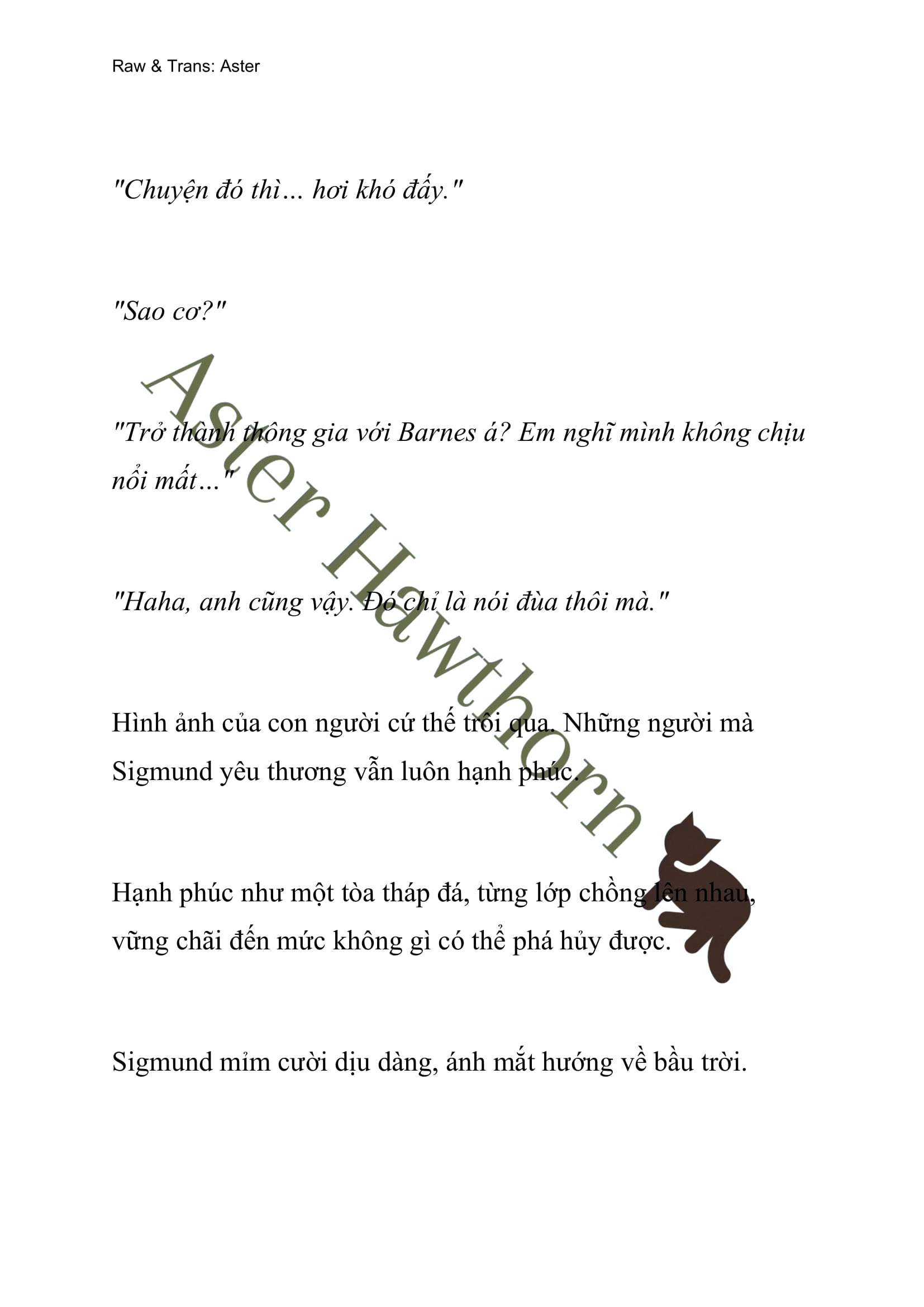 [NOVEL] Ngoại Truyện Cách Để Em Bảo Vệ Anh Chap 54 - Trang 2