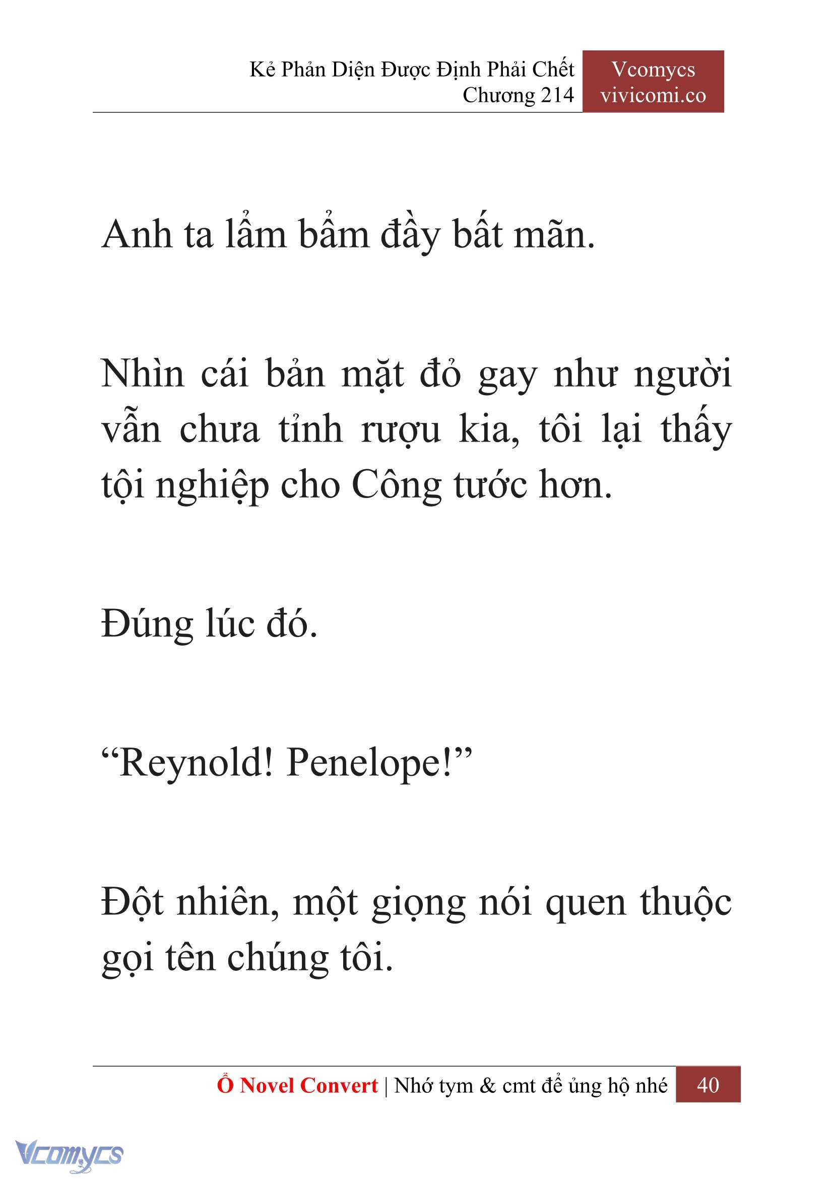 [Novel] Kẻ Phản Diện Được Định Phải Chết Chap 214 - Next Chap 215