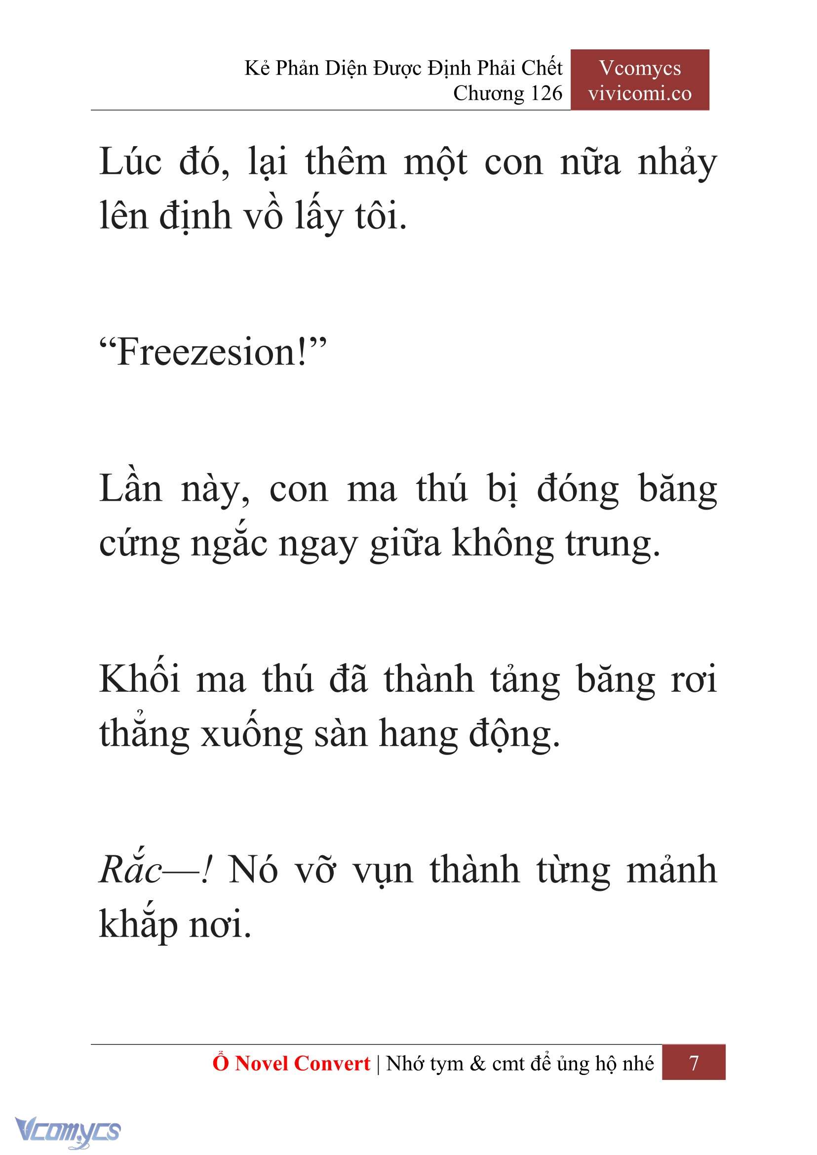 [Novel] Kẻ Phản Diện Được Định Phải Chết Chap 126 - Trang 2