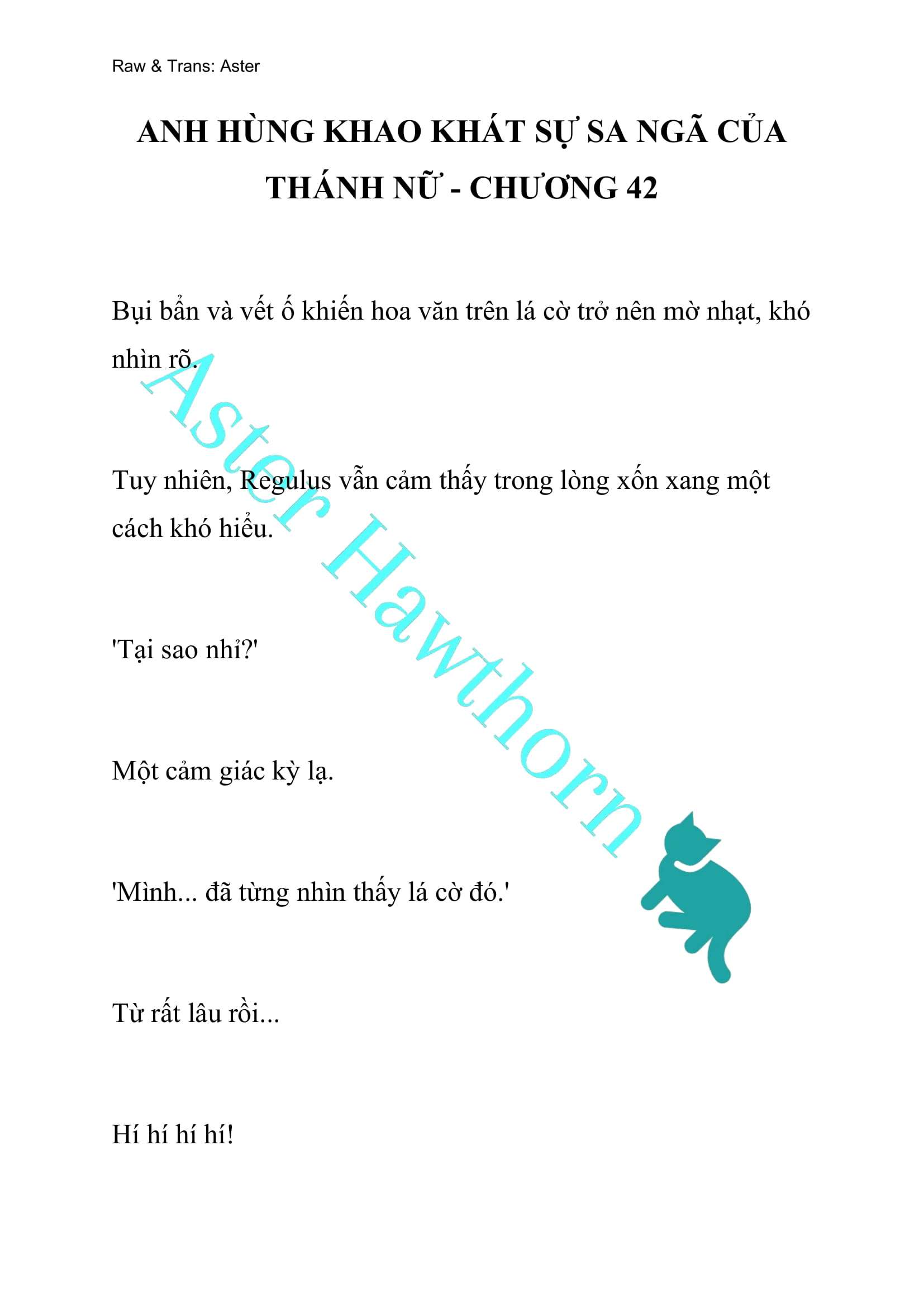 [NOVEL] Anh Hùng Khao Khát Sự Sa Ngã Của Thánh Nữ Chap 42 - Trang 2