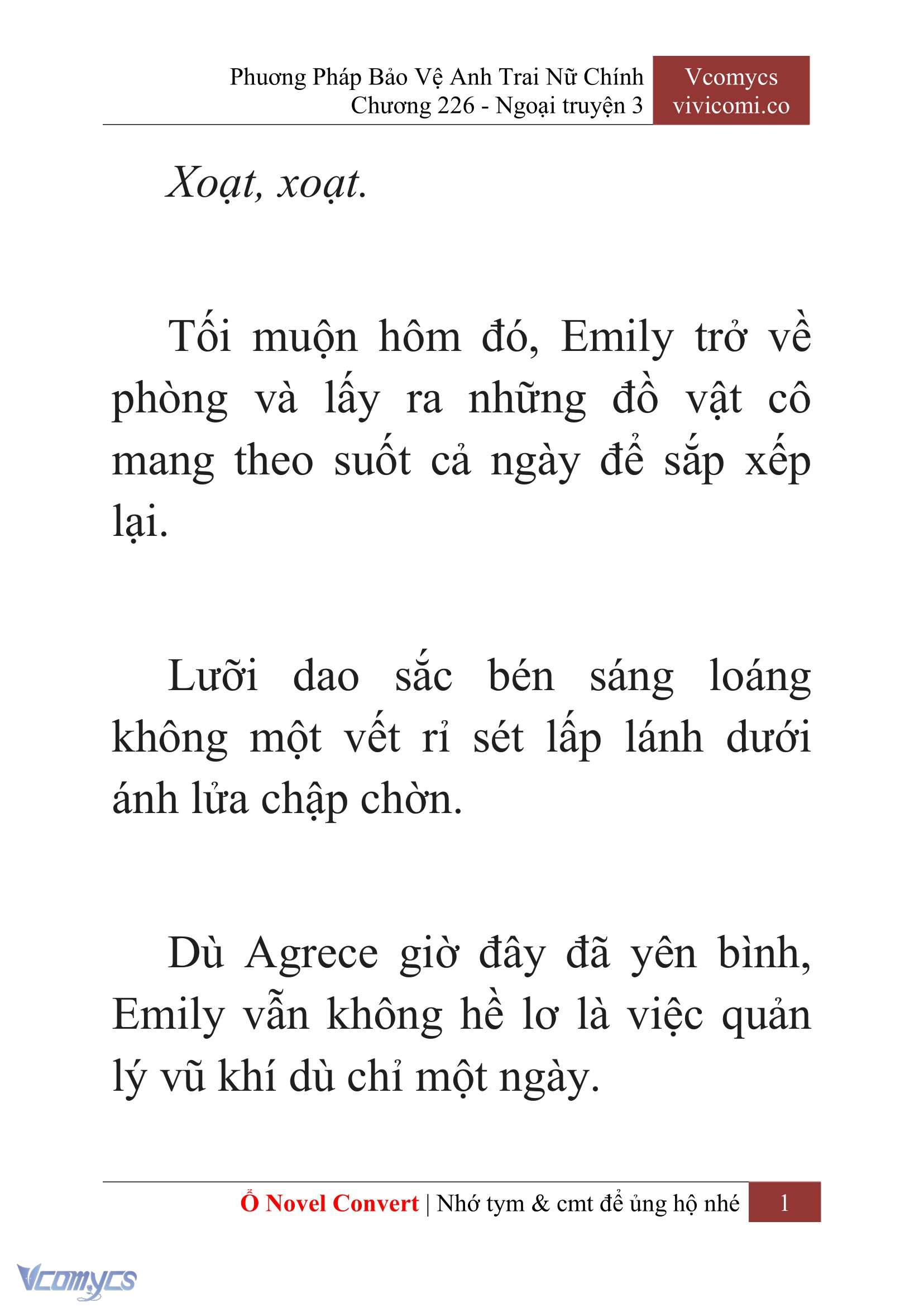 [Novel] Phương Pháp Bảo Vệ Anh Trai Nữ Chính Chap 226 - Trang 2