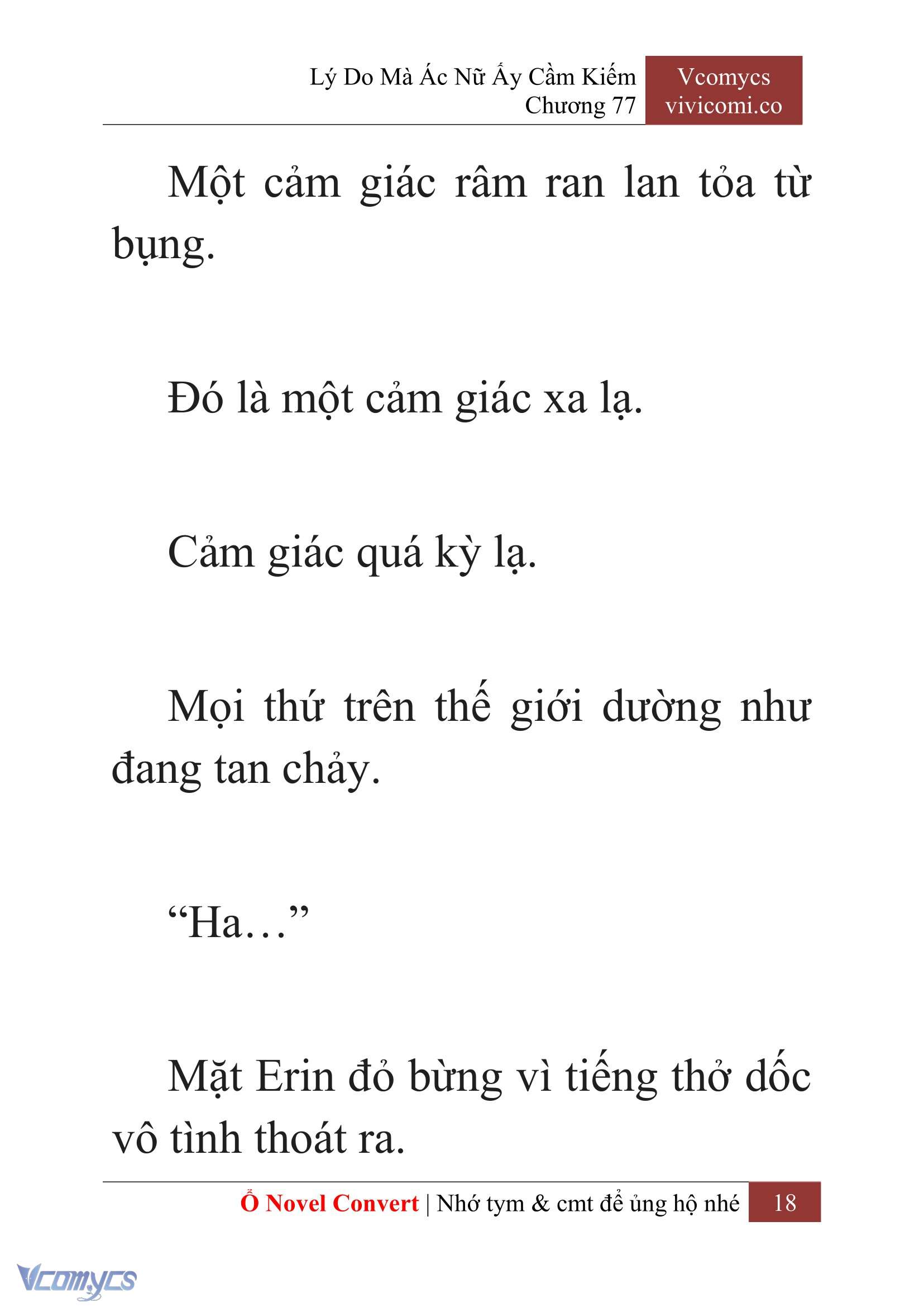 [Novel] Lý Do Mà Ác Nữ Ấy Cầm Kiếm Chap 77 - Next Chap 78