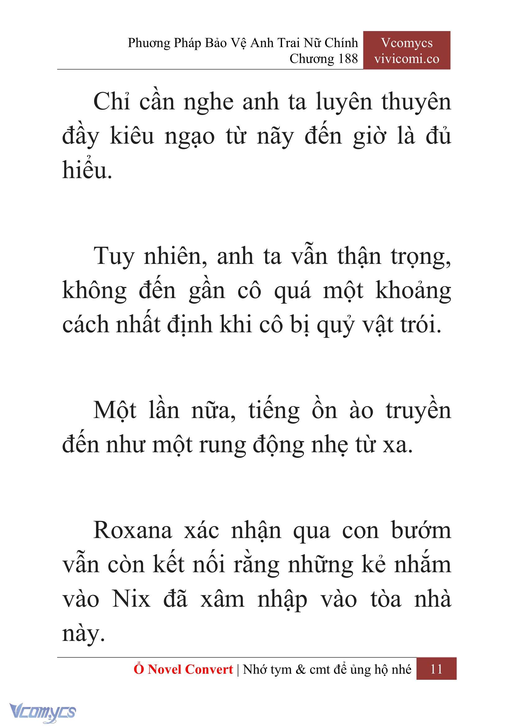 [Novel] Phương Pháp Bảo Vệ Anh Trai Nữ Chính Chap 188 - Trang 2