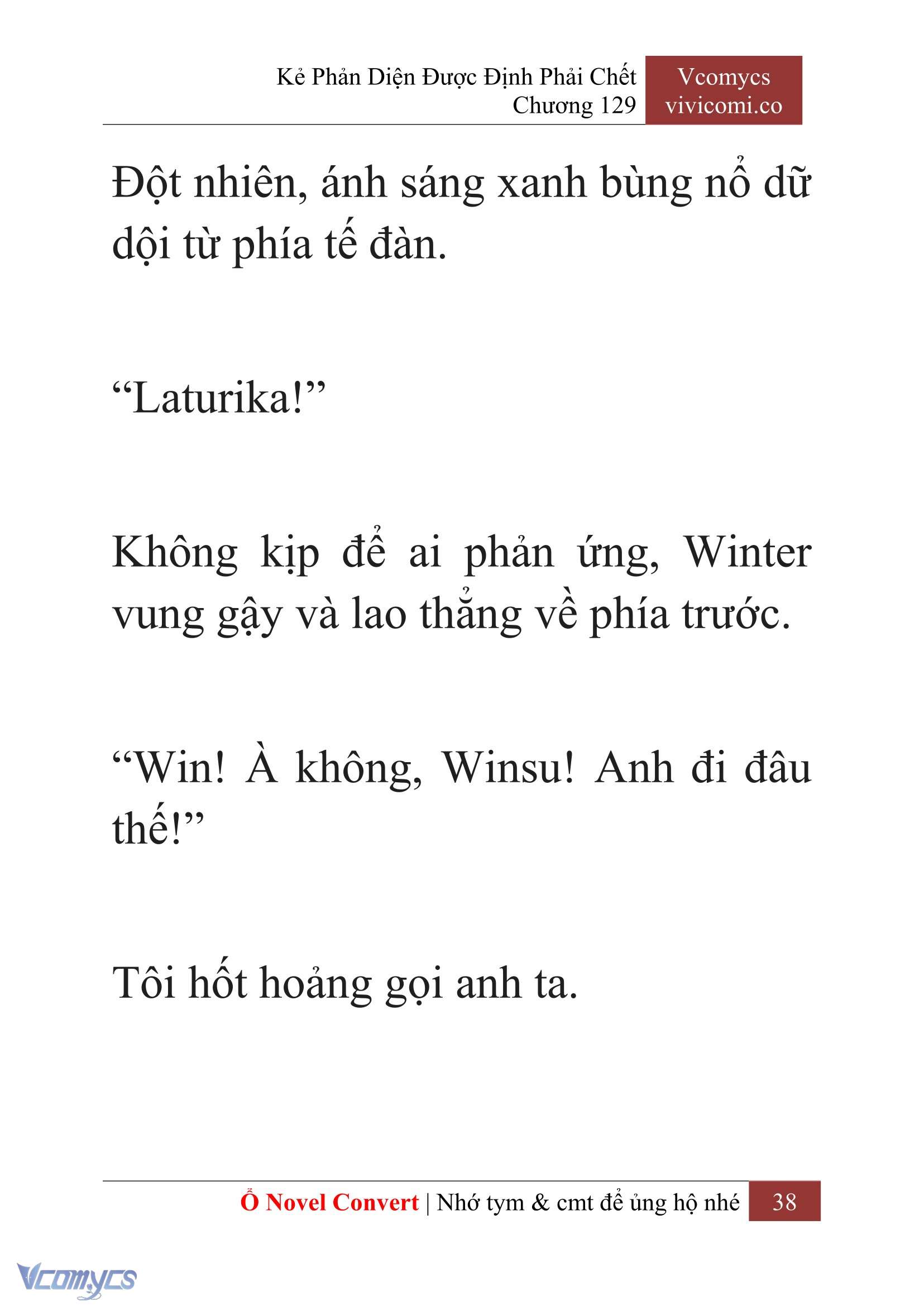 [Novel] Kẻ Phản Diện Được Định Phải Chết Chap 129 - Trang 2