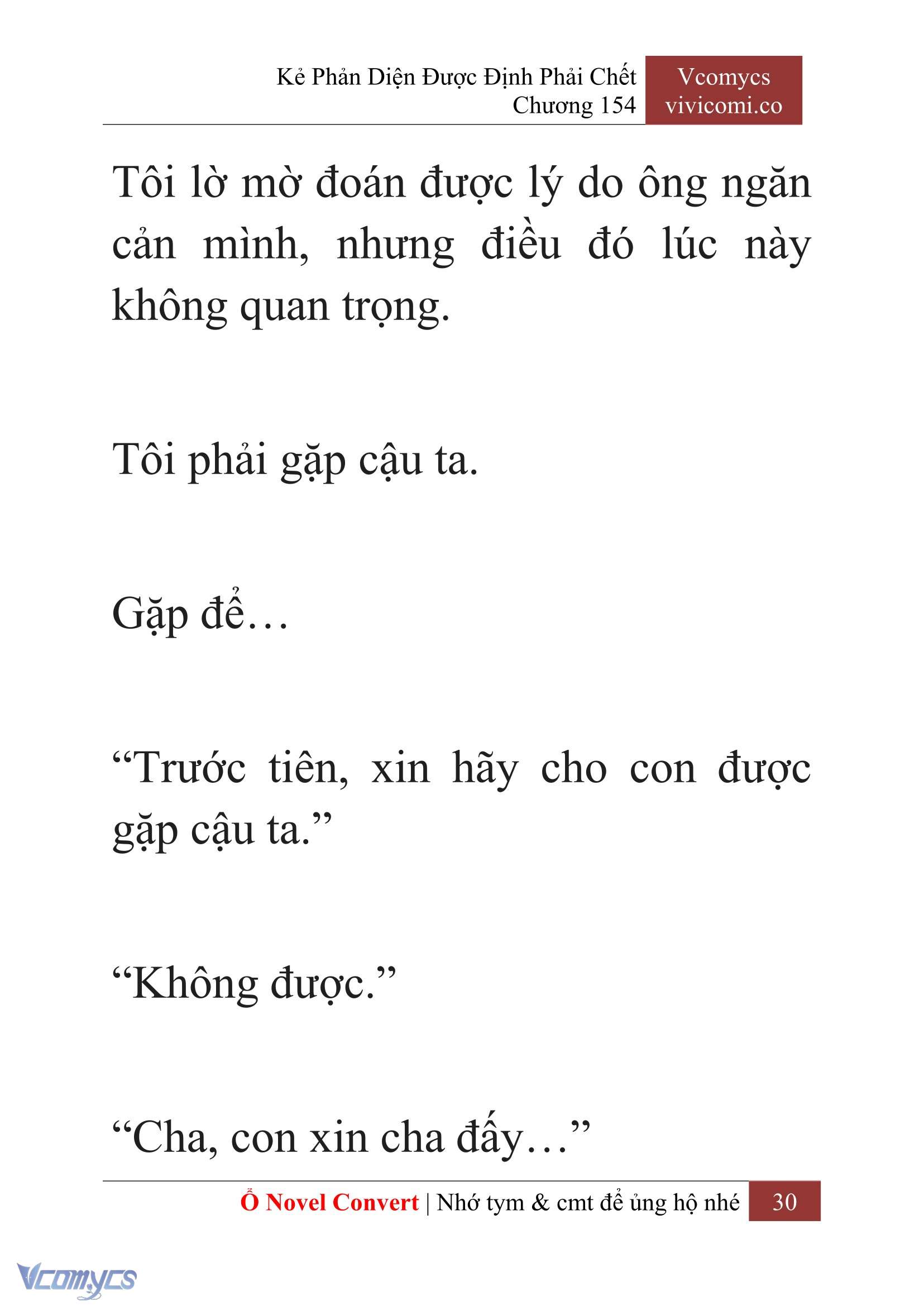 [Novel] Kẻ Phản Diện Được Định Phải Chết Chap 154 - Trang 2