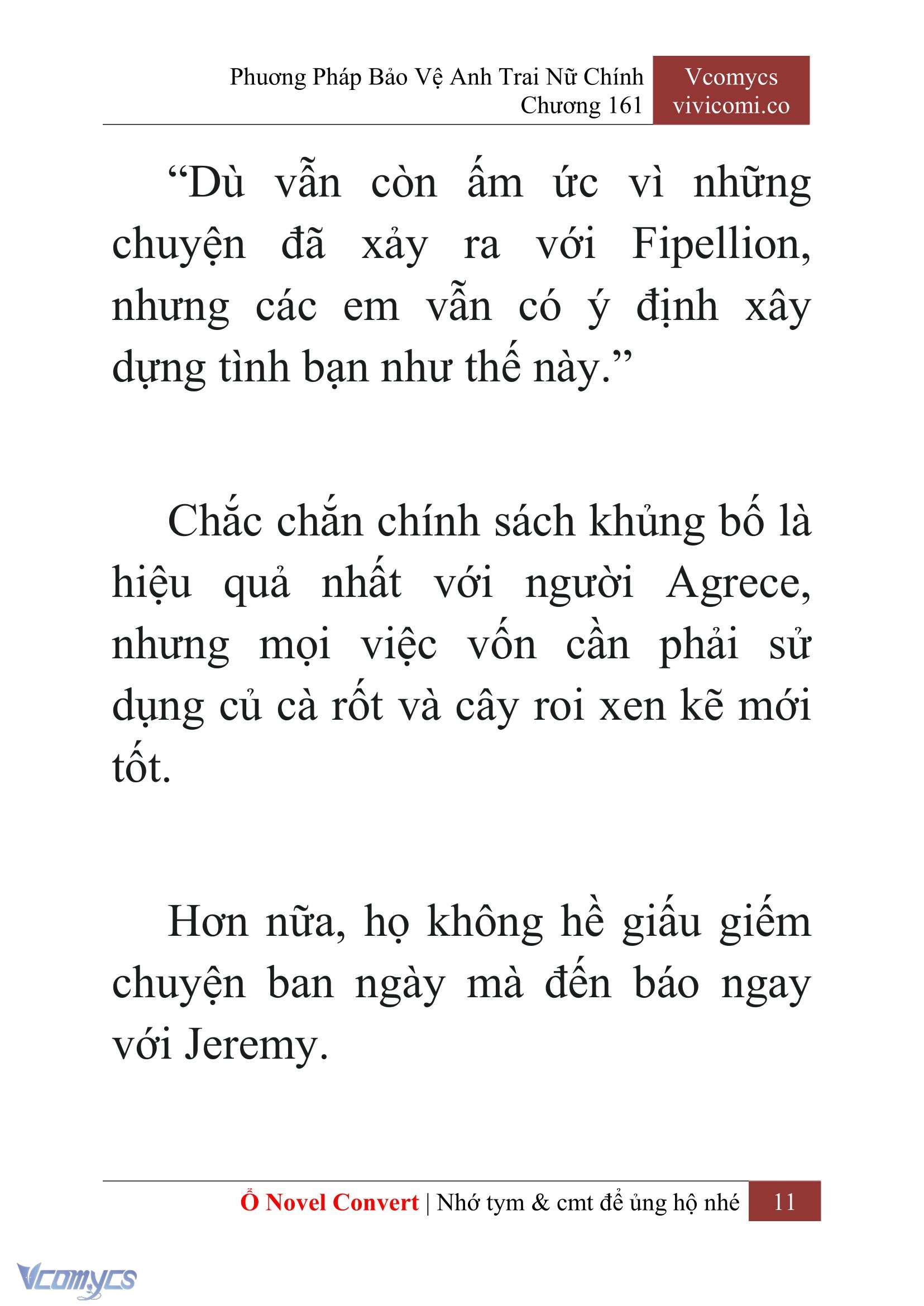 [Novel] Phương Pháp Bảo Vệ Anh Trai Nữ Chính Chap 161 - Trang 2