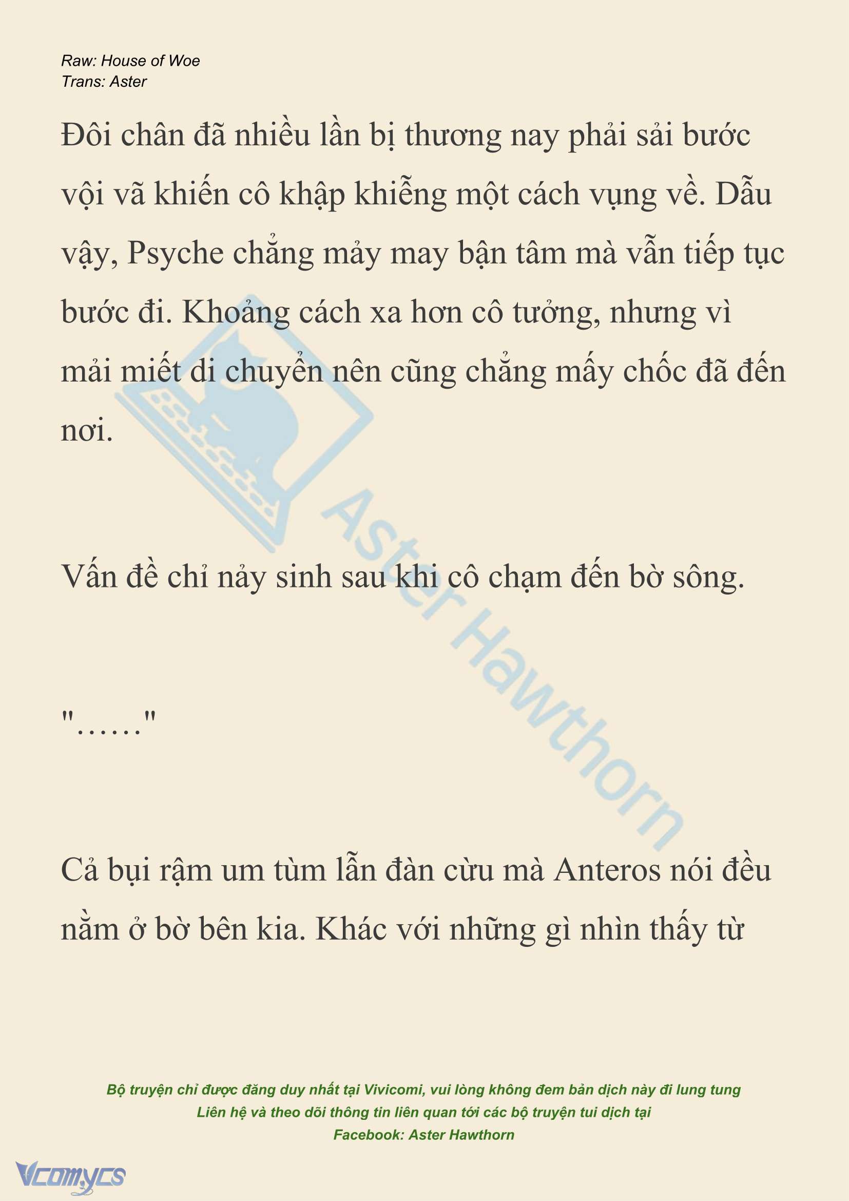 [NOVEL] Dành Cho Các Nữ Thần: Dành cho Psyche Chap 43 - Trang 2