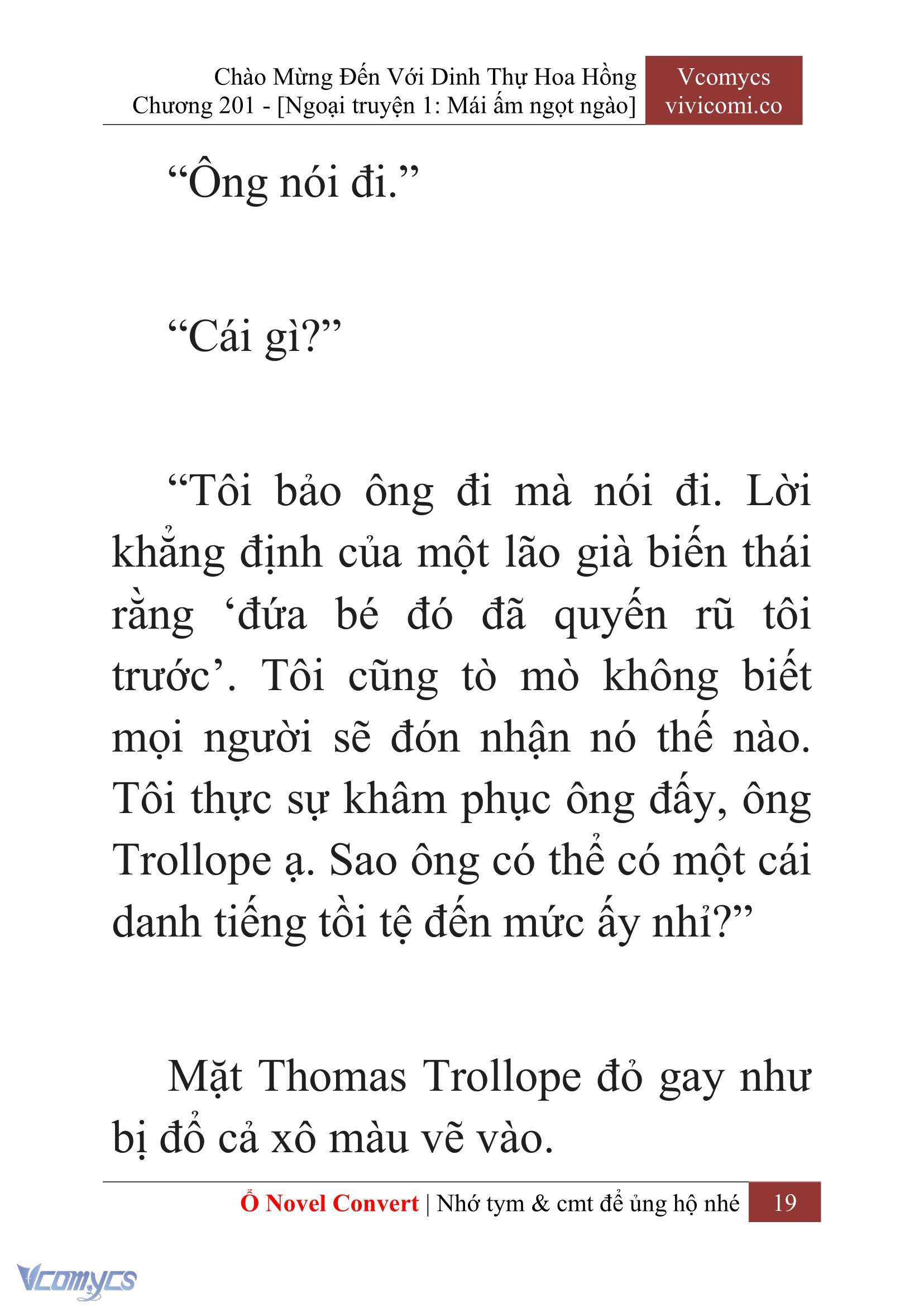 [Novel] Chào Mừng Đến Với Dinh Thự Hoa Hồng Chap 201 - Trang 2