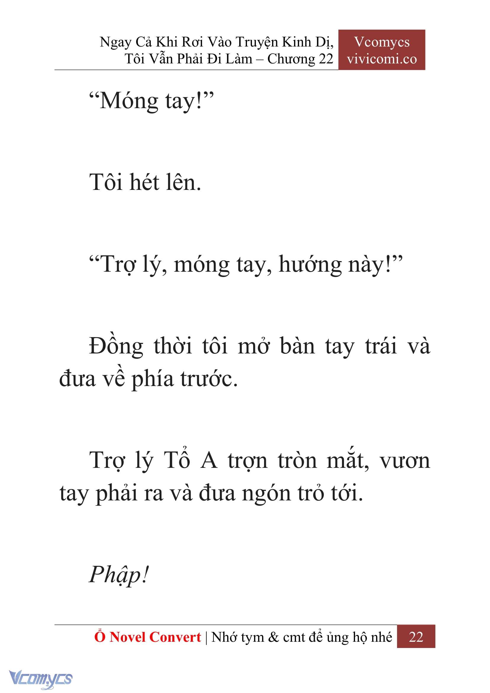 [Novel] Ngay Cả Khi Rơi Vào Truyện Kinh Dị, Tôi Vẫn Phải Đi Làm Chap 22 - Trang 2
