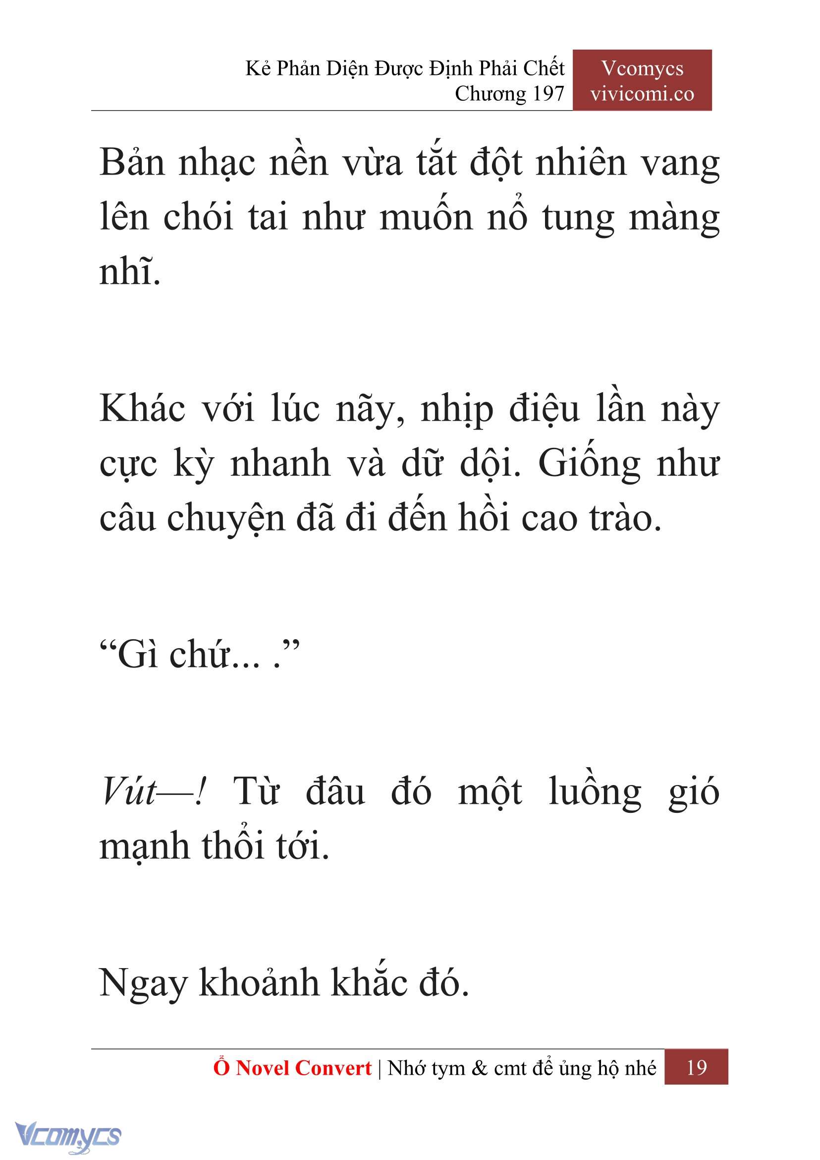 [Novel] Kẻ Phản Diện Được Định Phải Chết Chap 197 - Trang 2