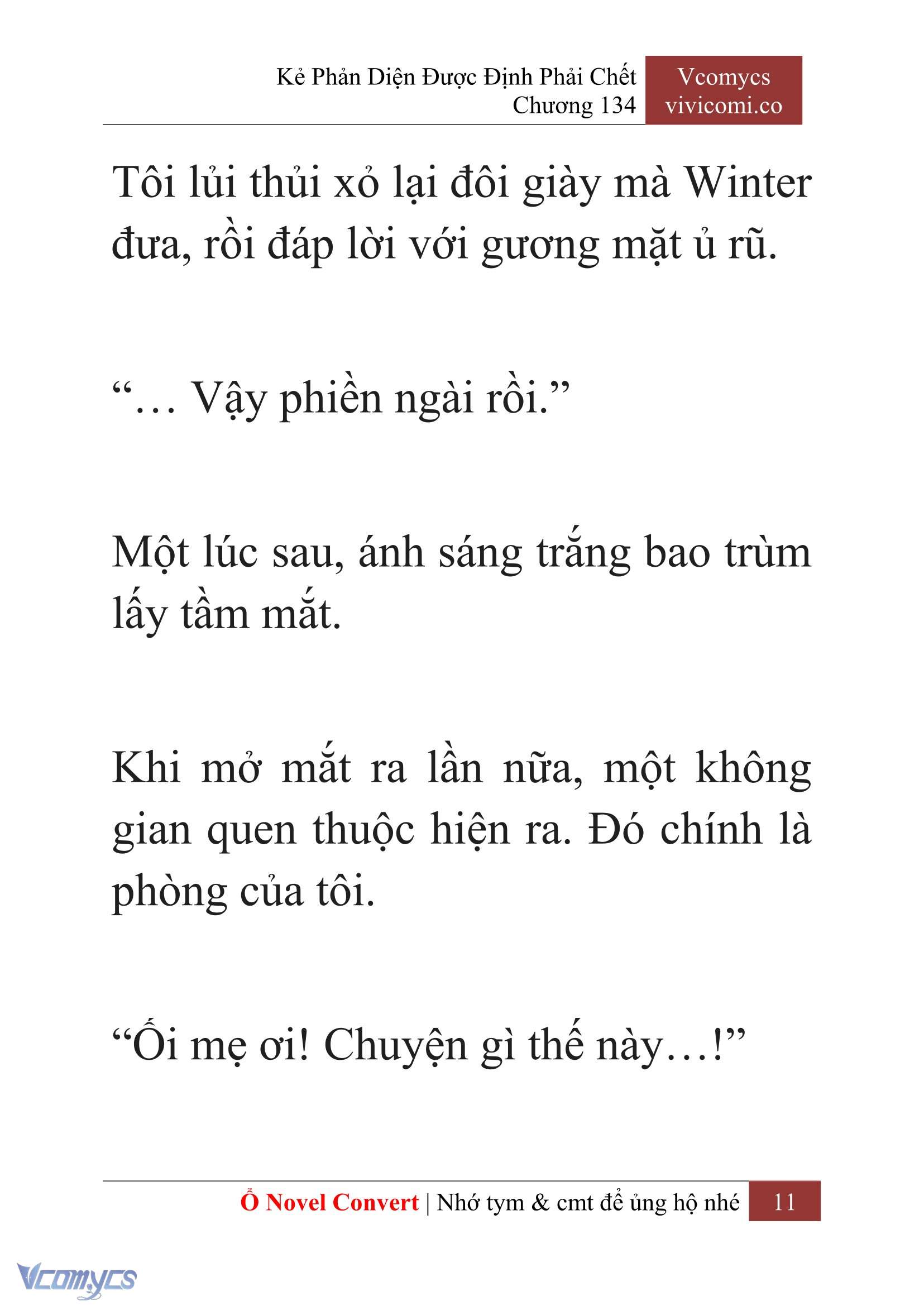 [Novel] Kẻ Phản Diện Được Định Phải Chết Chap 134 - Trang 2