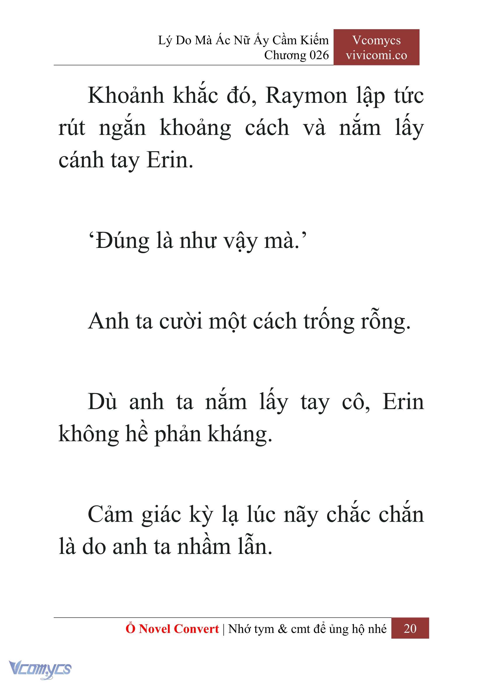 [Novel] Lý Do Mà Ác Nữ Ấy Cầm Kiếm Chap 26 - Trang 2