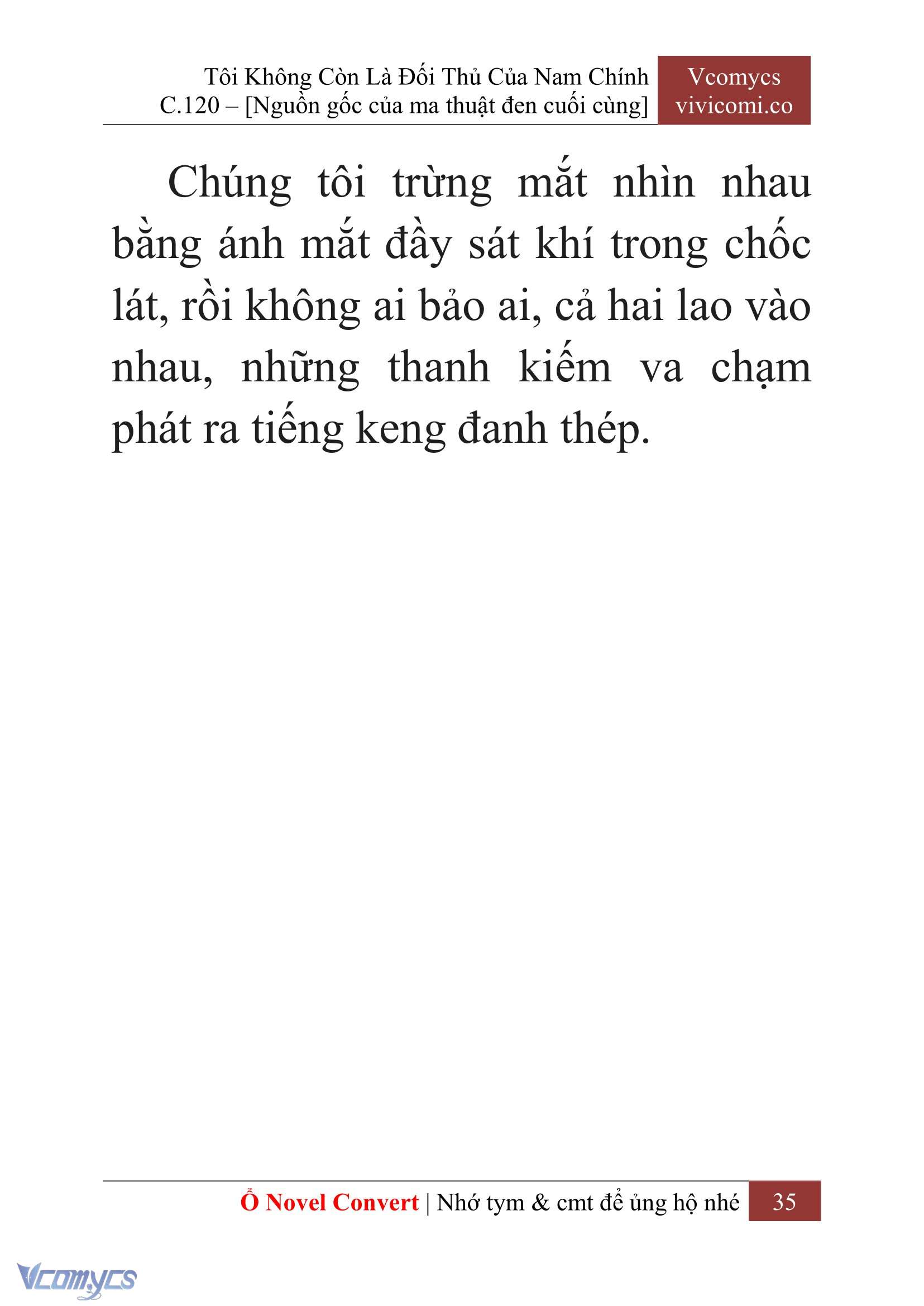 [Novel] Tôi Không Còn Là Đối Thủ Của Nam Chính Chap 120 - Trang 2