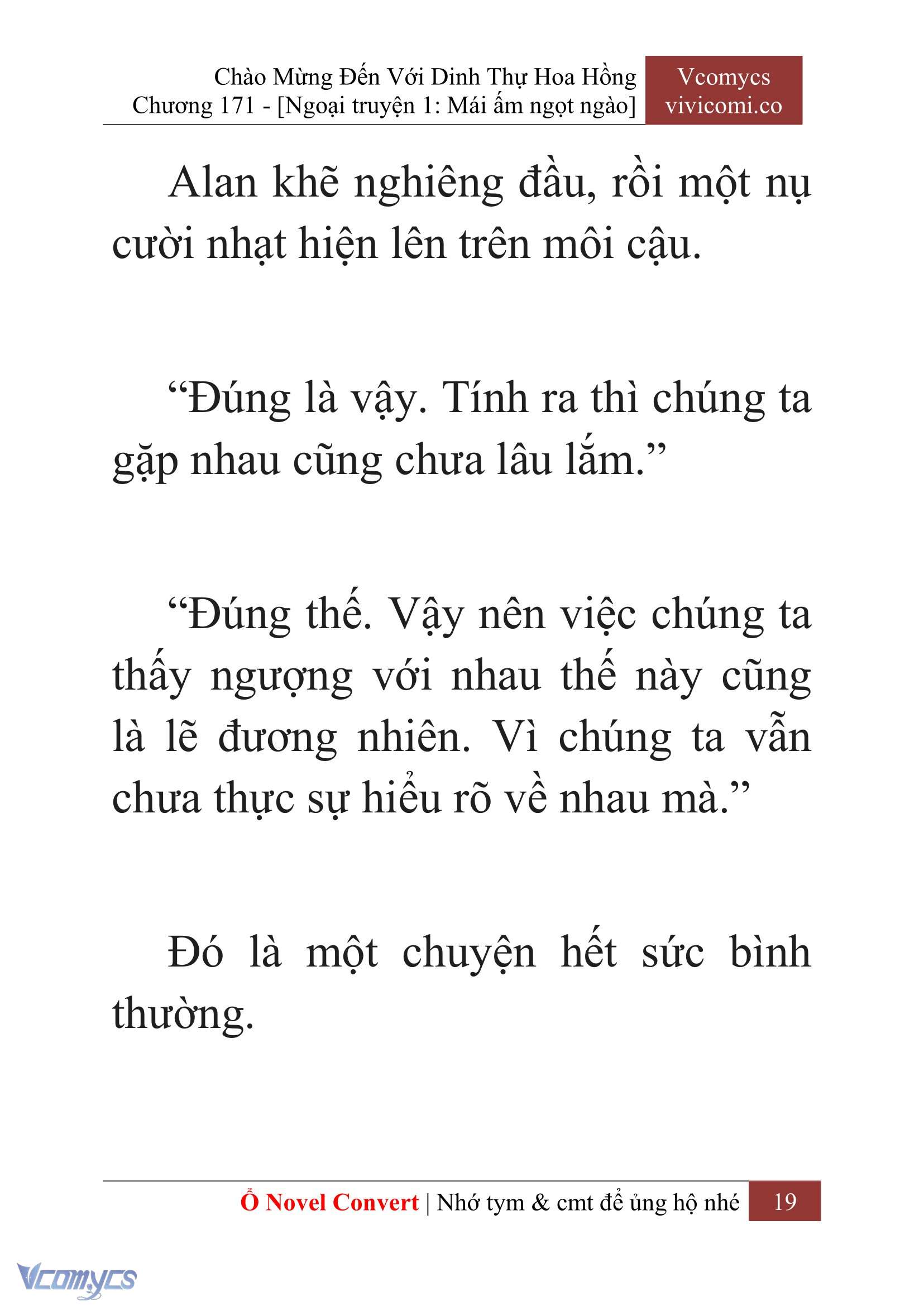 [Novel] Chào Mừng Đến Với Dinh Thự Hoa Hồng Chap 171 - Trang 2