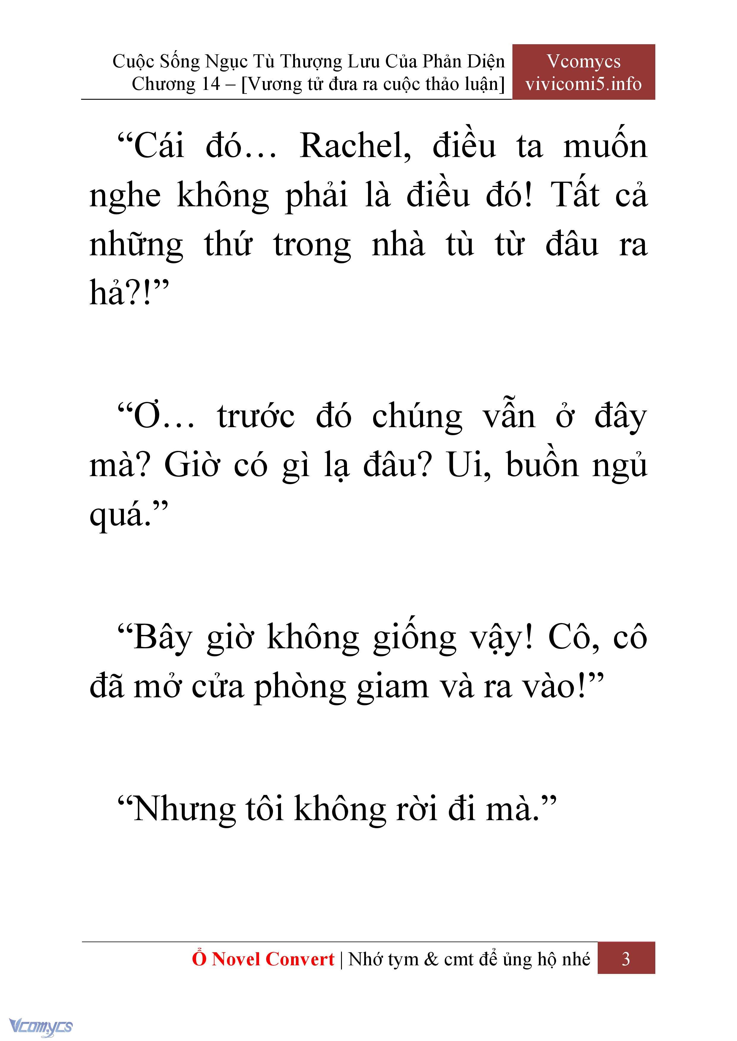 [Novel] Cuộc Sống Ngục Tù Thượng Lưu Của Nhân Vật Phản Diện Chap 14 - Trang 2